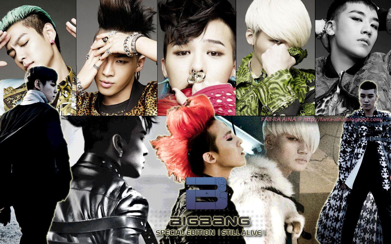 BIGBANG WALLPAPER  Bigbang Collage imagenes Oppas