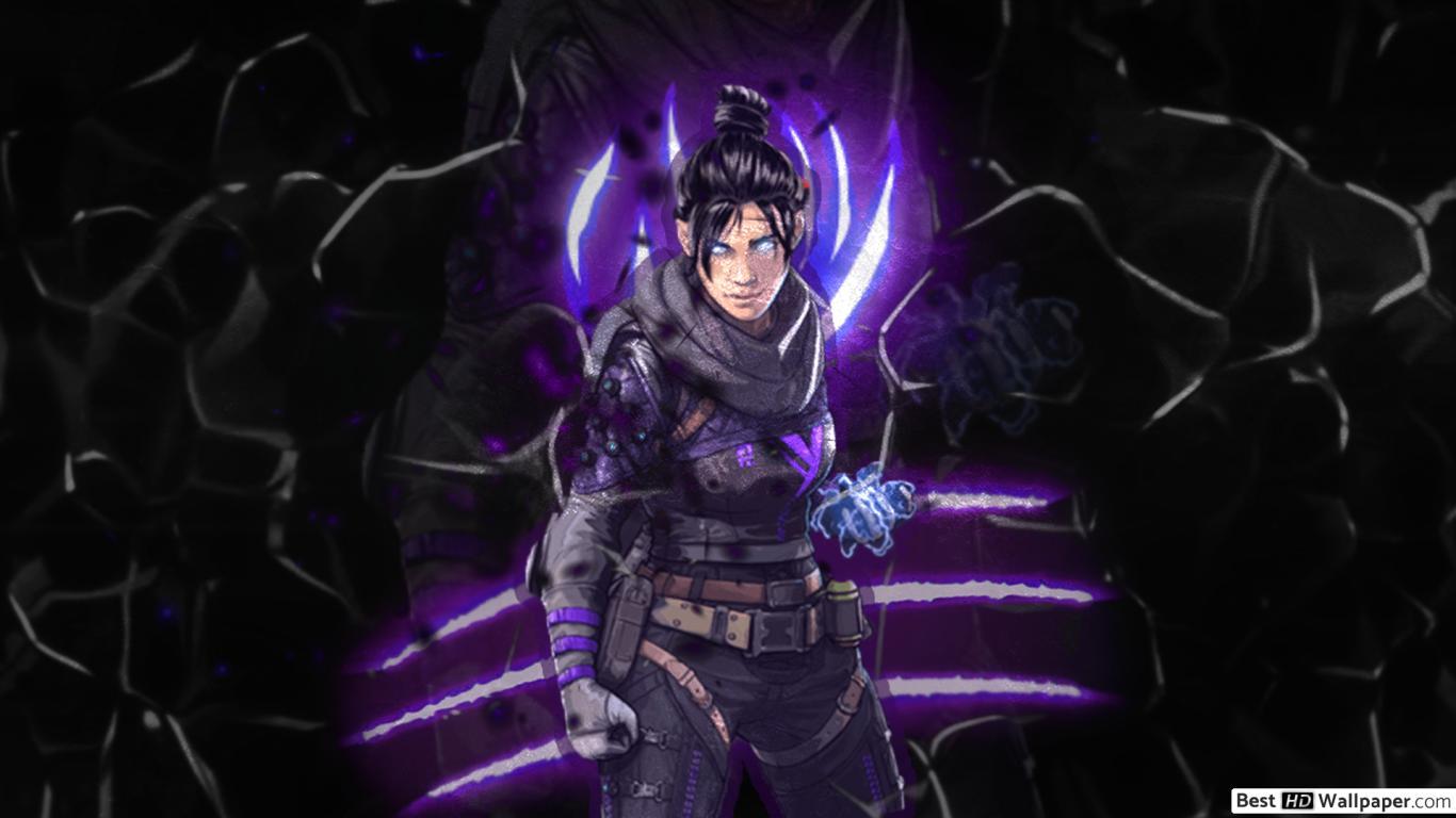 1366x768 Apex Legends Wraith Character HD wallpaper download