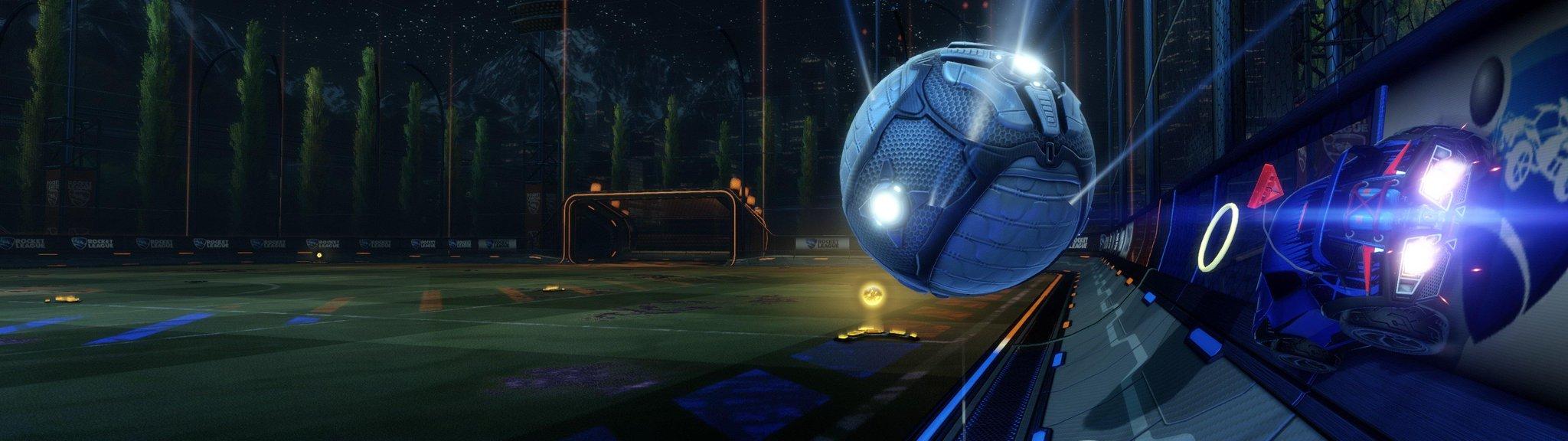 2048x576 Blaziken_99 took some screenshots from some Rocket League replays to use them as dual monitor background