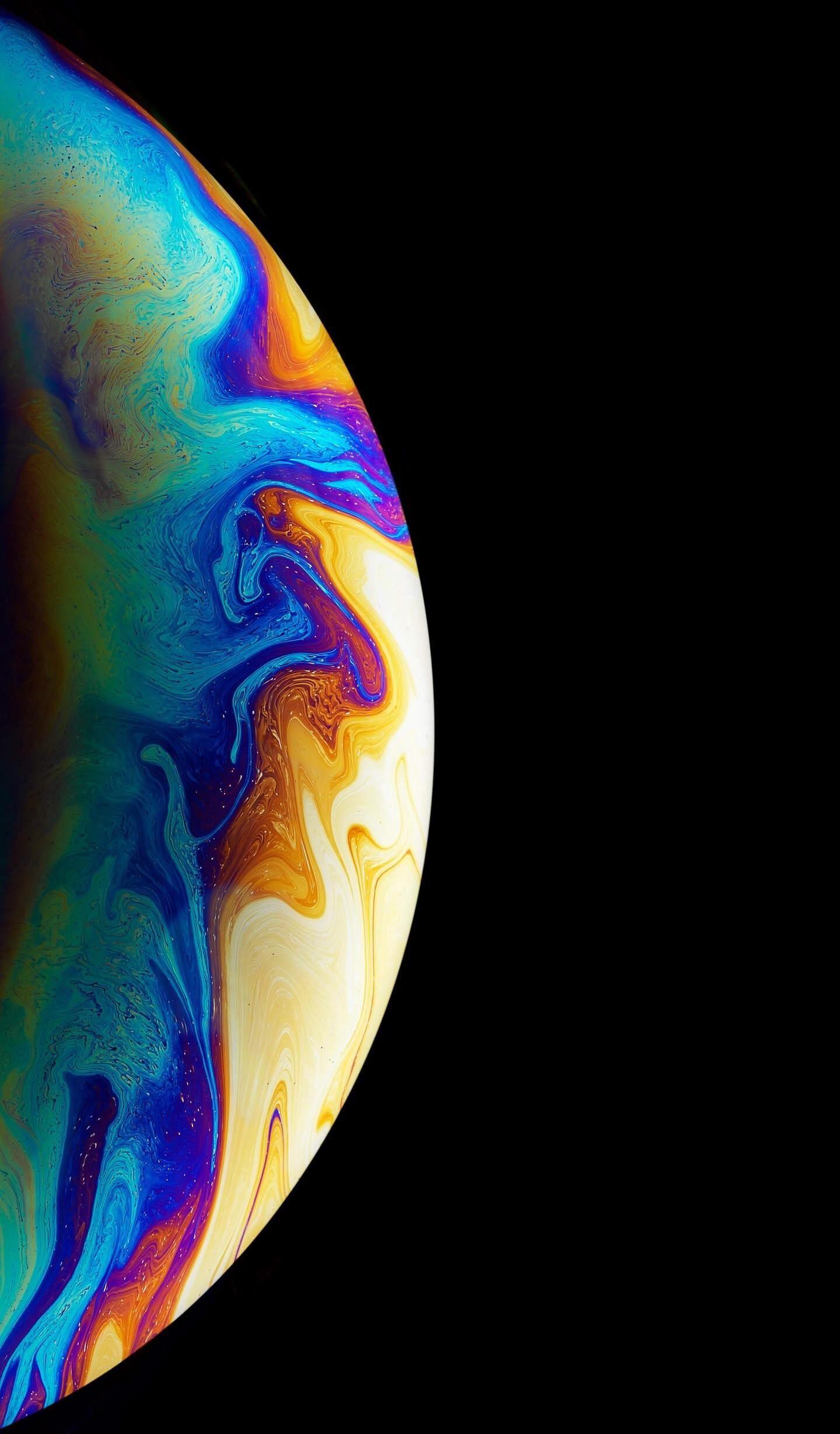 1440x2456 Apple Planet Wallpaper