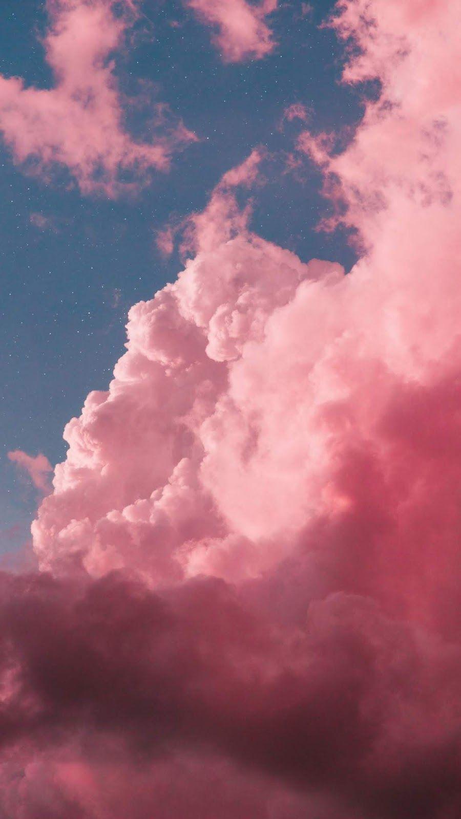 900x1600 Aesthetic Background Tumblr Colour #aesthetic #aestheticallypleasing #chillvibes. Pink clouds wallpaper, Cloud wallpaper, Beautiful wallpaper background