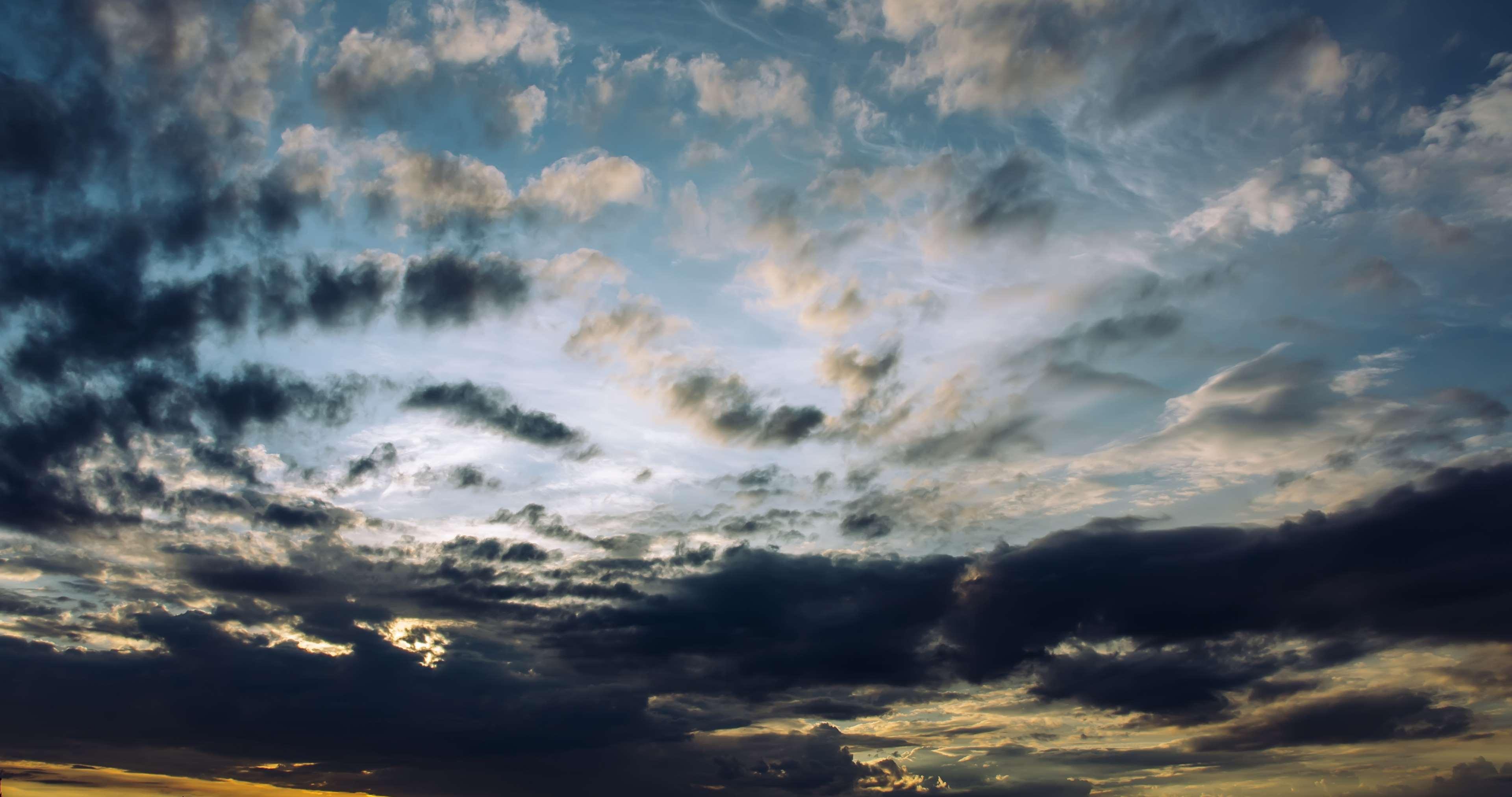 3840x2025 clouds, colors, dark clouds, daylight, nature, outdoors, scenic, sky, weather 4k wallpaper. Mocah HD Wallpaper