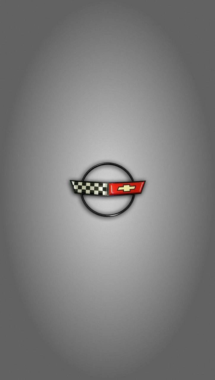 725x1280 Corvette Logo Wallpaper