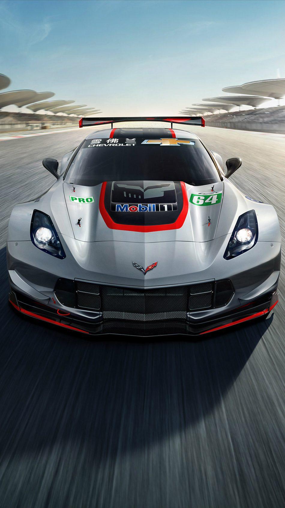 950x1689 Chevrolet Corvette C7.R 4K Ultra HD Mobile Wallpaper