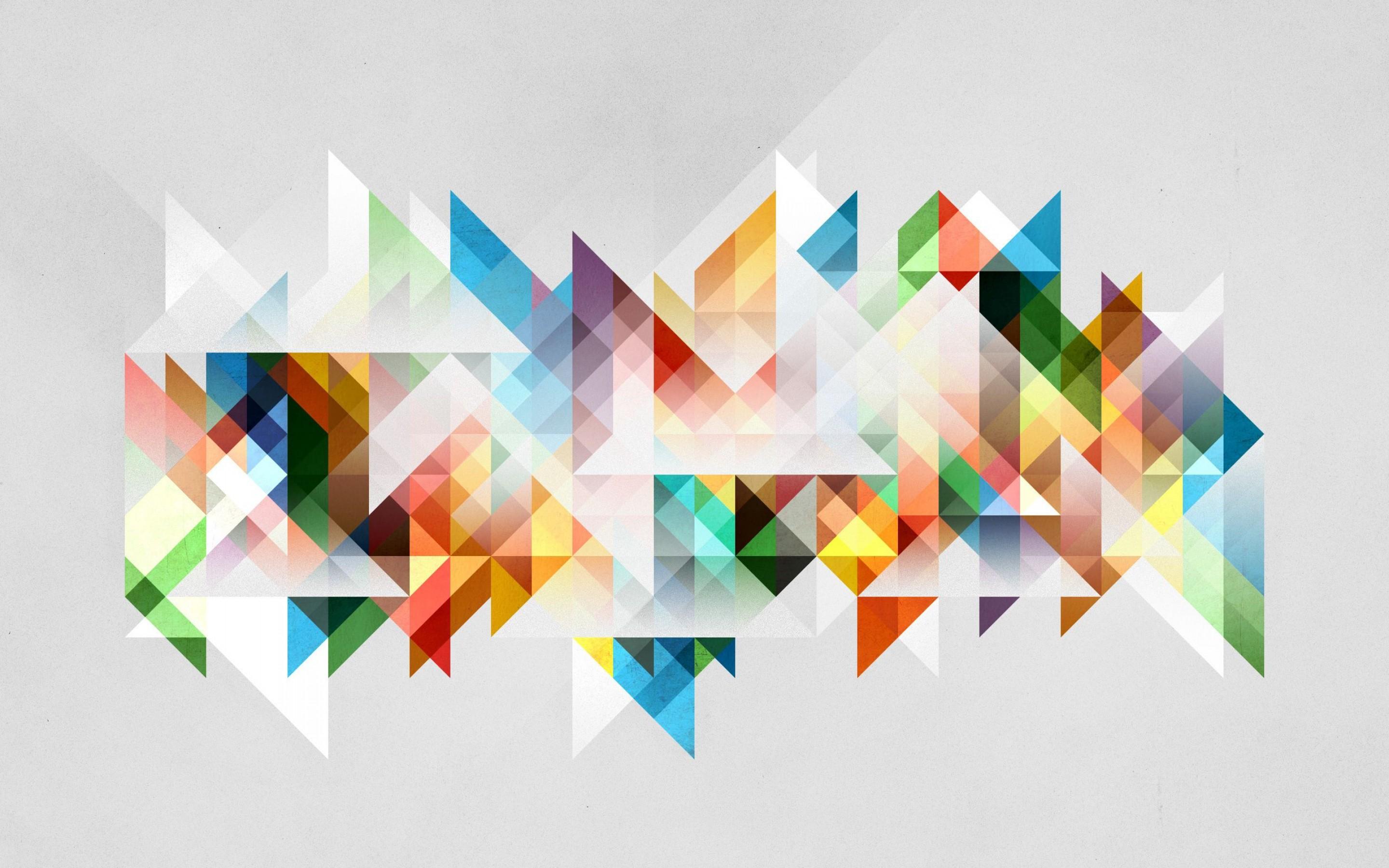 2880x1800 HD Geometric Wallpaper