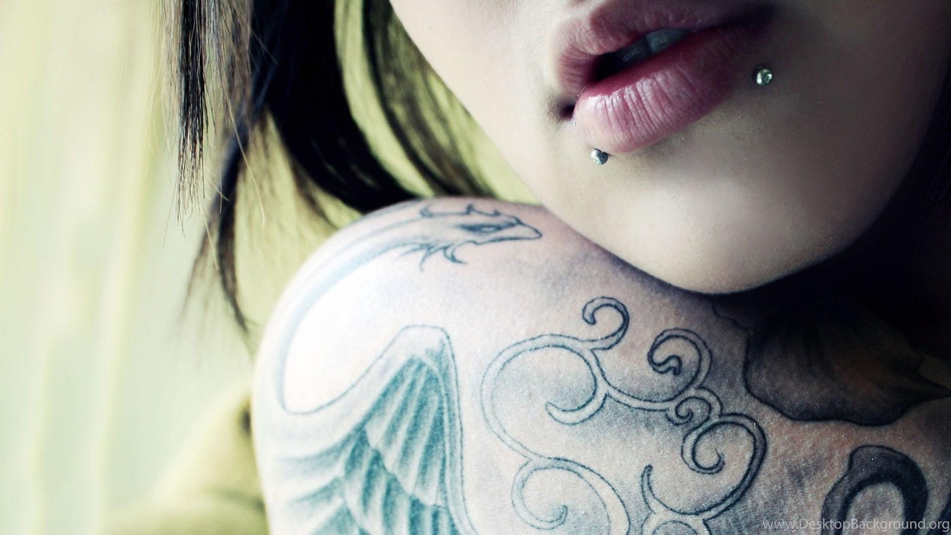 1920x1080 Wallpaper Beautiful Tattoo Girl Imahes HD Wallpaper For Desktop. Desktop Background