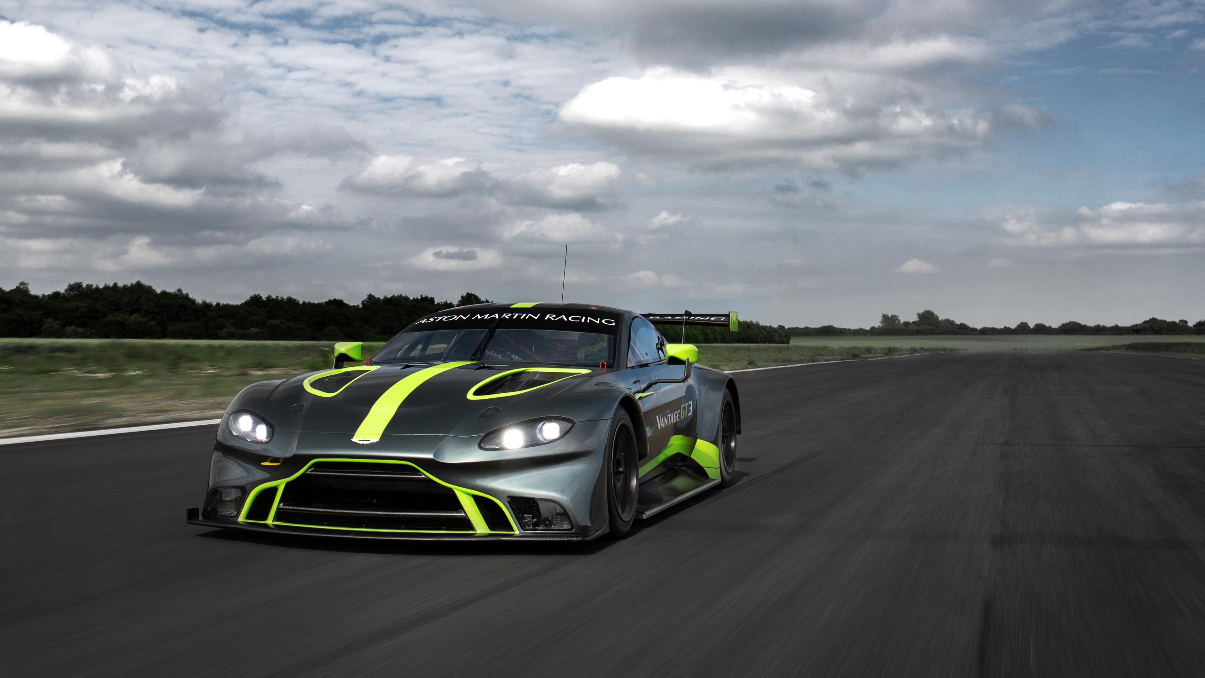 3840x2160 Aston Martin Vantage GT3 4K 3 Wallpaper. HD Car Wallpaper