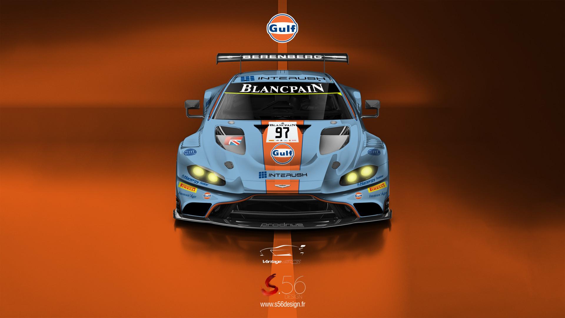 1920x1080 Aston Martin Vantage GT3 liveries, Aenore Rose