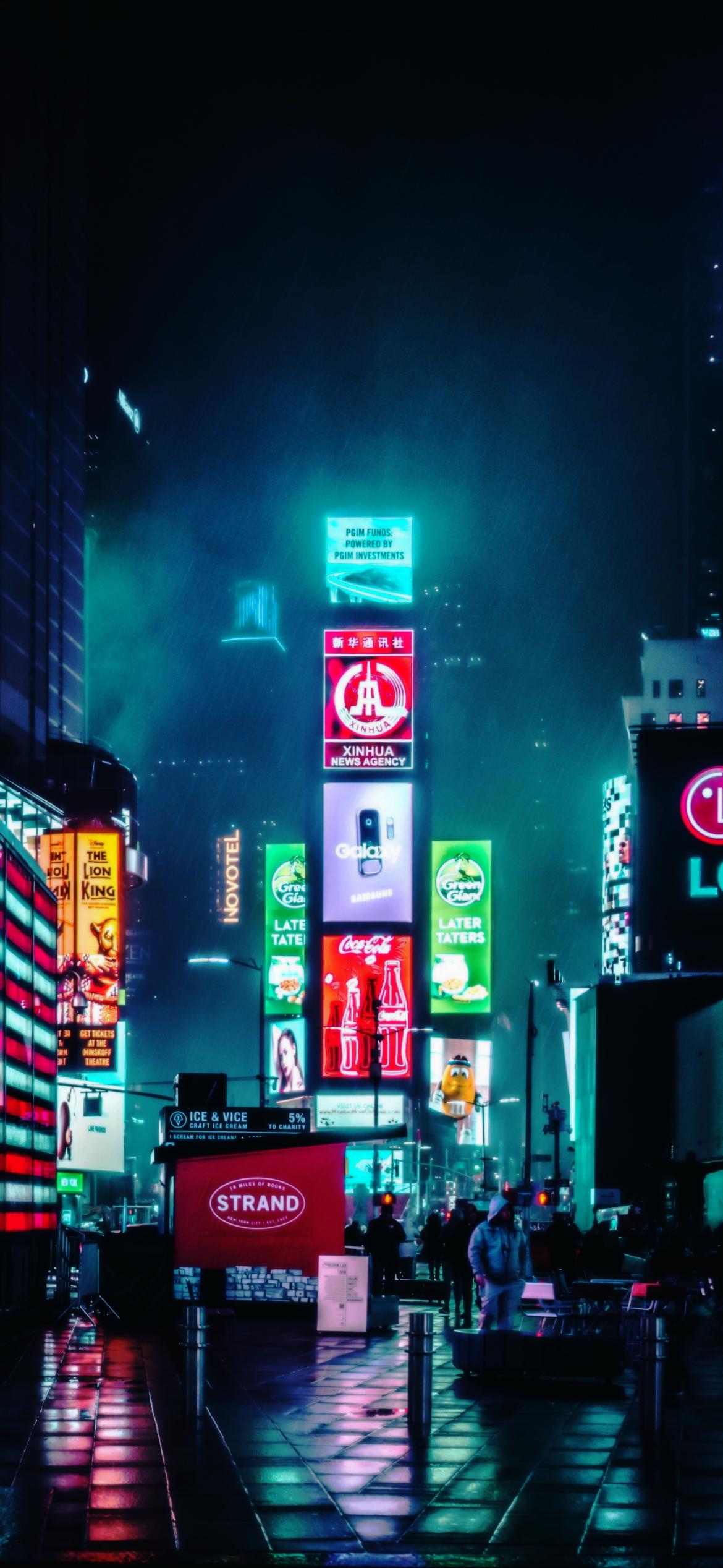 1170x2535 NIGHT CITY HD PHONE WALLPAPERS