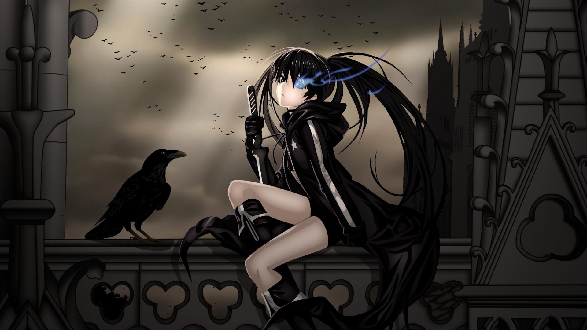1920x1080 Download 1920x1080 HD Wallpaper raven warrior gothic spell, Desktop Background HD