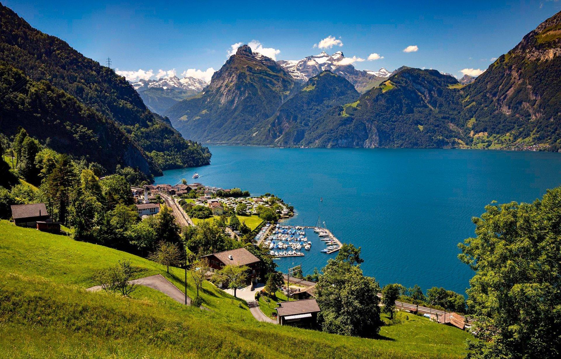 1920x1230 Village HD Wallpaper