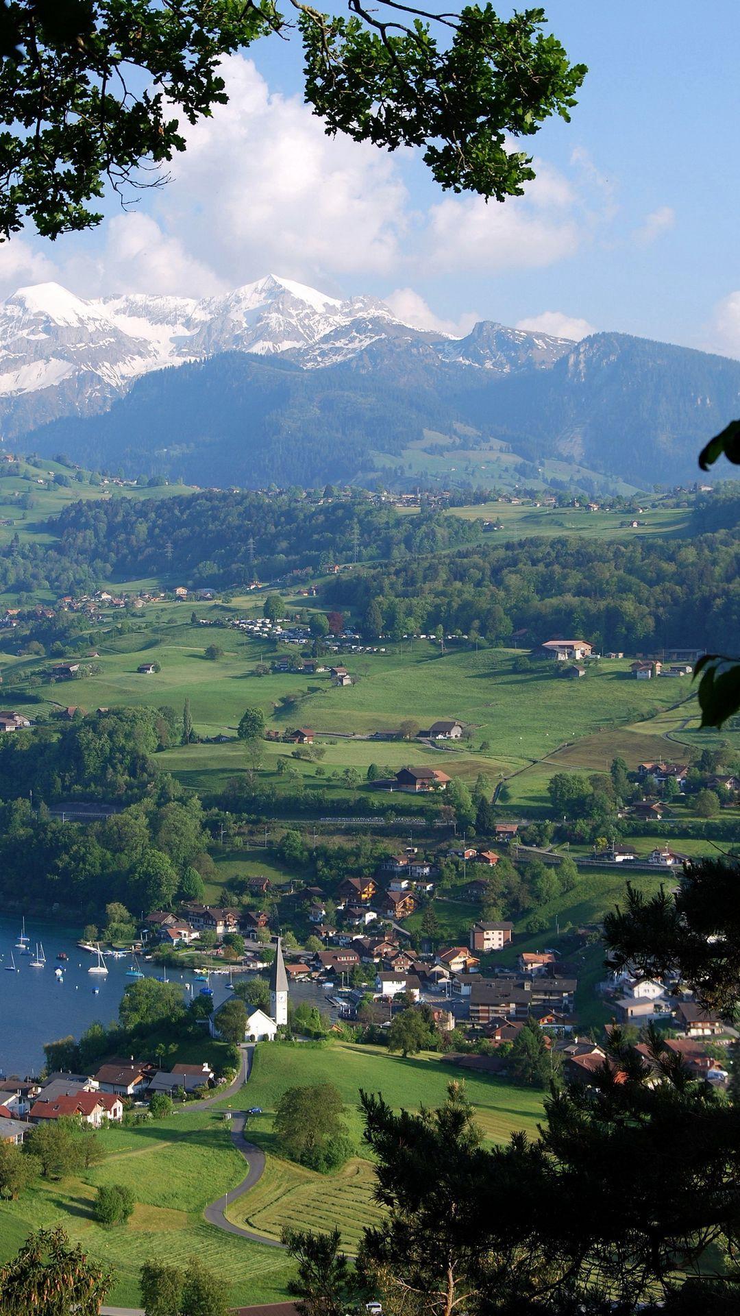 1080x1920 Download Wallpaper 1080x1920 Bern, Switzerland, Capital, Bern Mittel Land, Alps, Aar Sams. Switzerland Wallpaper, Beautiful Places Nature, Switzerland Photography