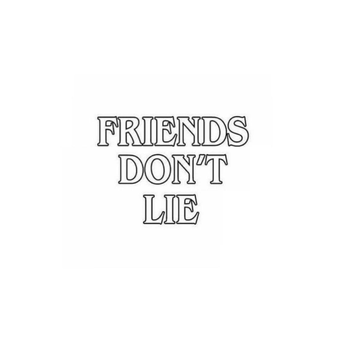 Friends Dont Lie  Stranger Things Eleven quotes wallpaper background   Stranger things quote Eleven stranger things Stranger things pins