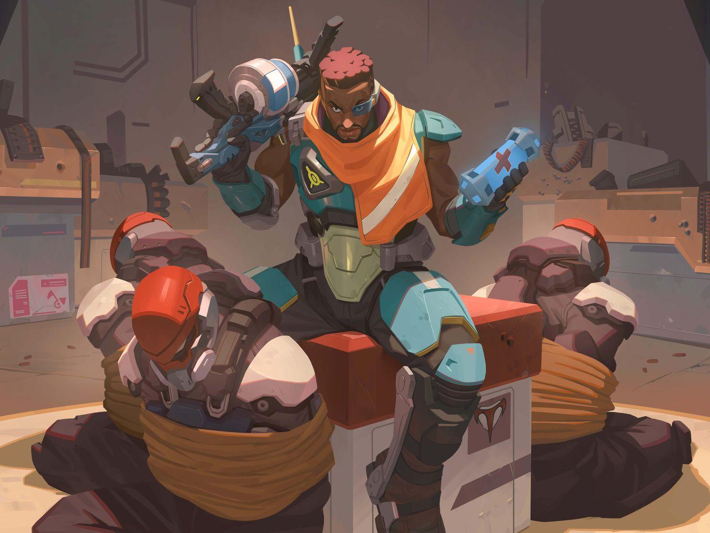 1400x1050 Overwatch reveals its newest hero, the support soldier Baptiste