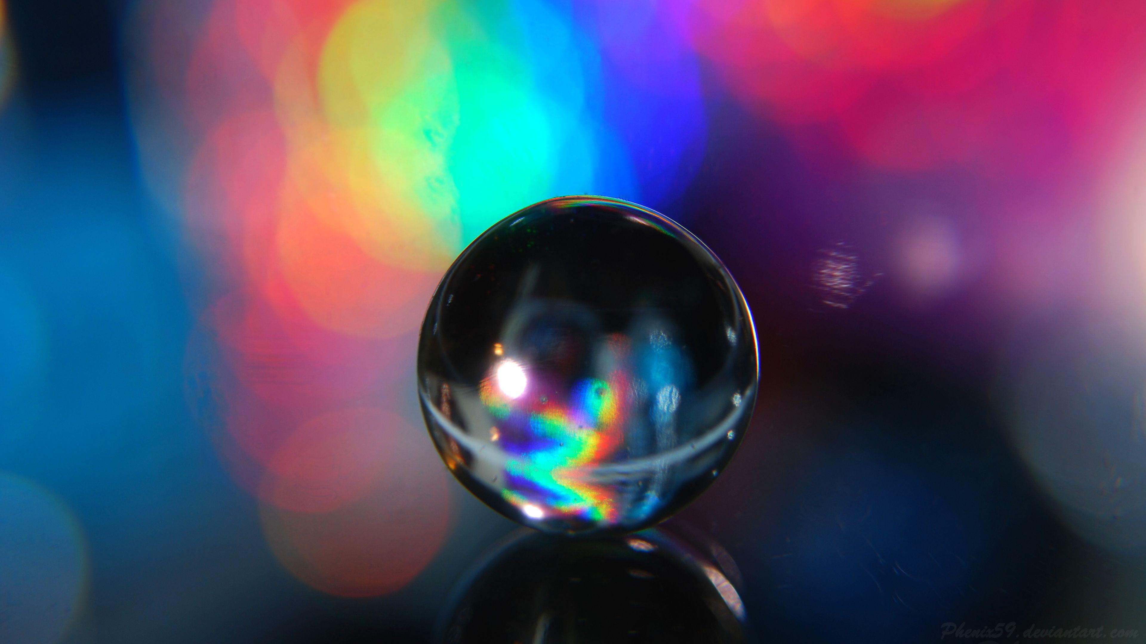 3840x2160 Abstract Macro Water Crystal Globe 4k Macro Wallpaper, Hd Wallpaper, Abstract Wallpaper, 4k Wallpaper. Abstract Wallpaper, Abstract, Widescreen Wallpaper