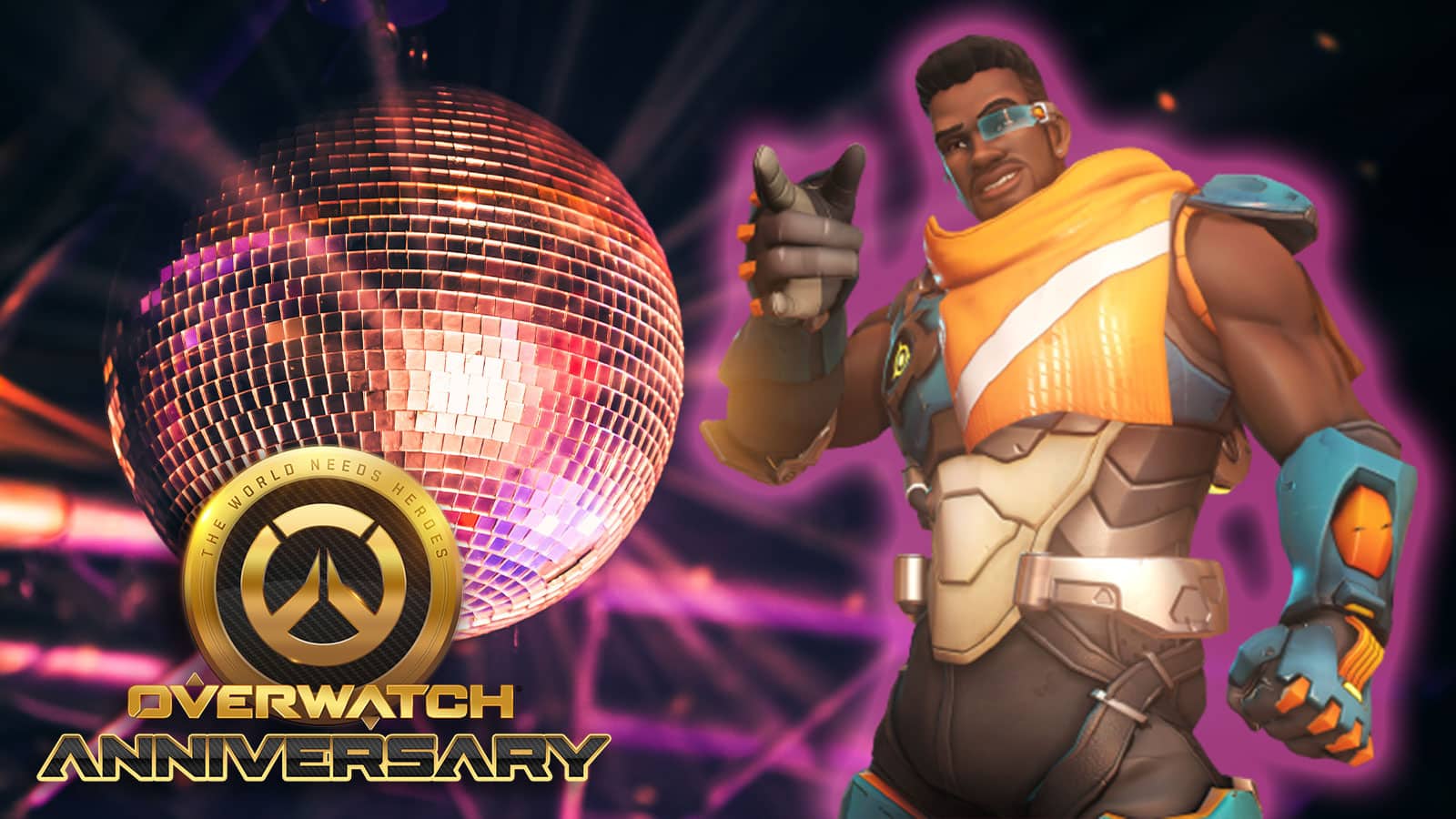 1600x900 Funky Baptiste Overwatch Anniversary 2021 event skin unveiled