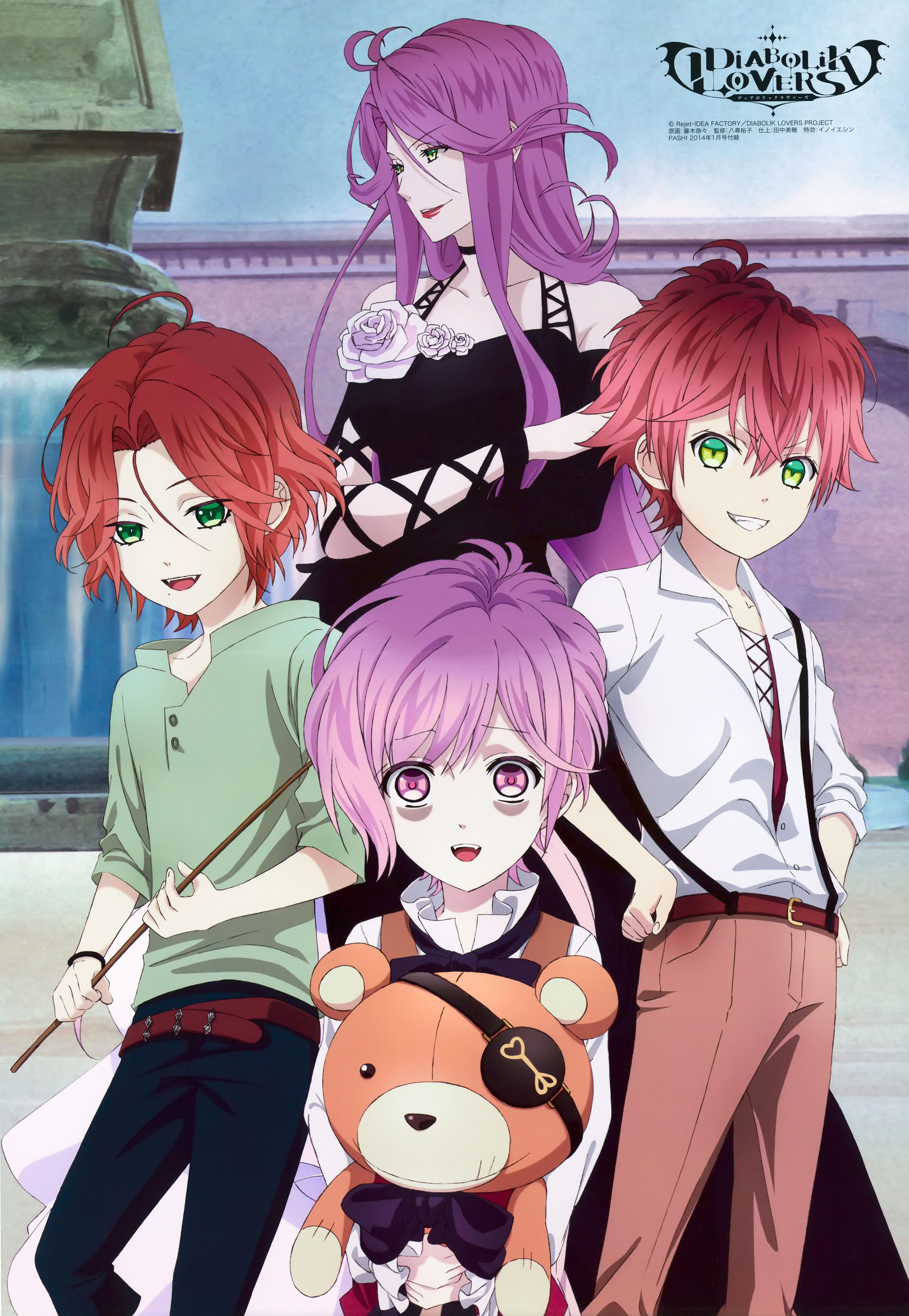4635x6710 Diabolik Lovers Chibi Wallpaper