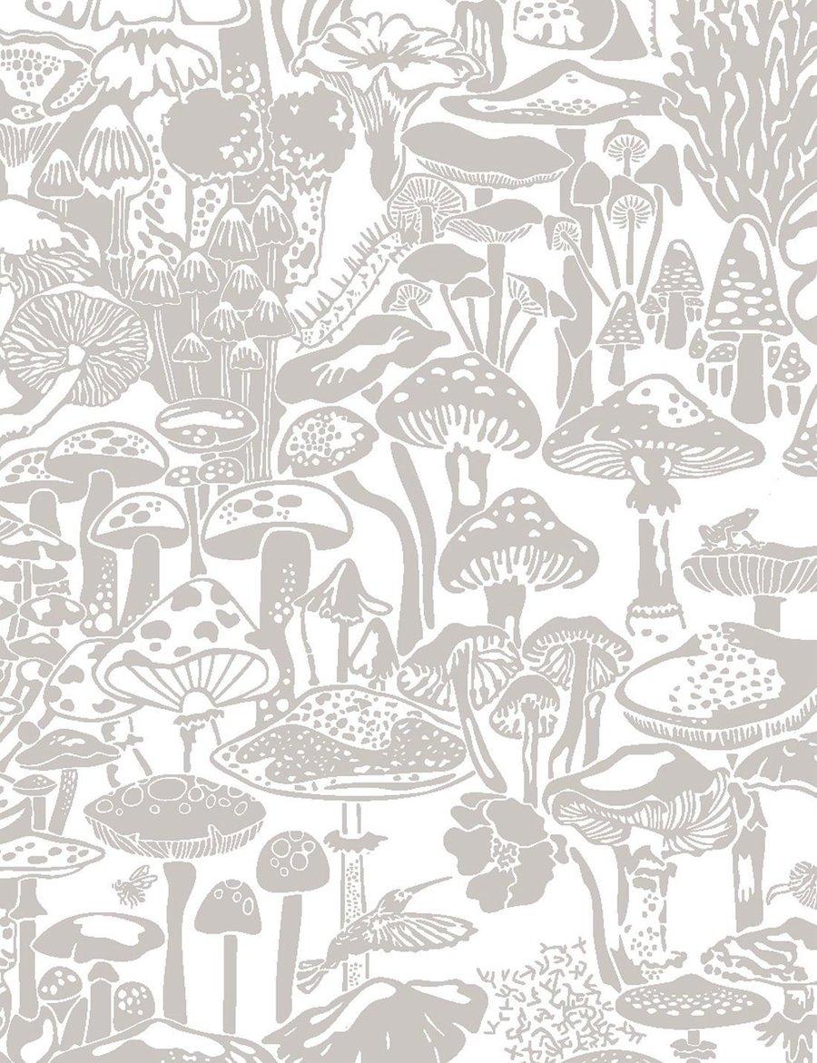 900x1171 Mushroom City Wallpaperée Wilder