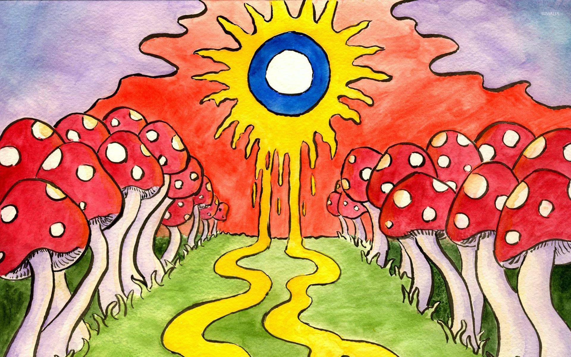 1920x1200 Path to the sunhrooms wallpaper Art wallpaper