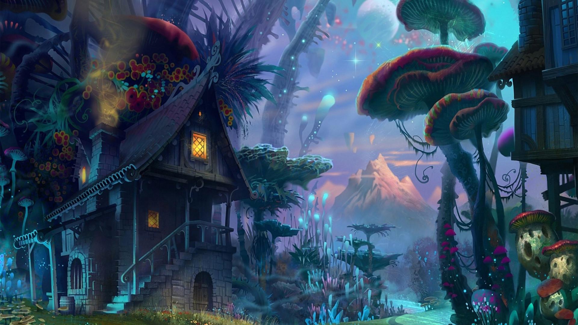 1920x1080 Mushrooms City [1920x1080]: wallpaper