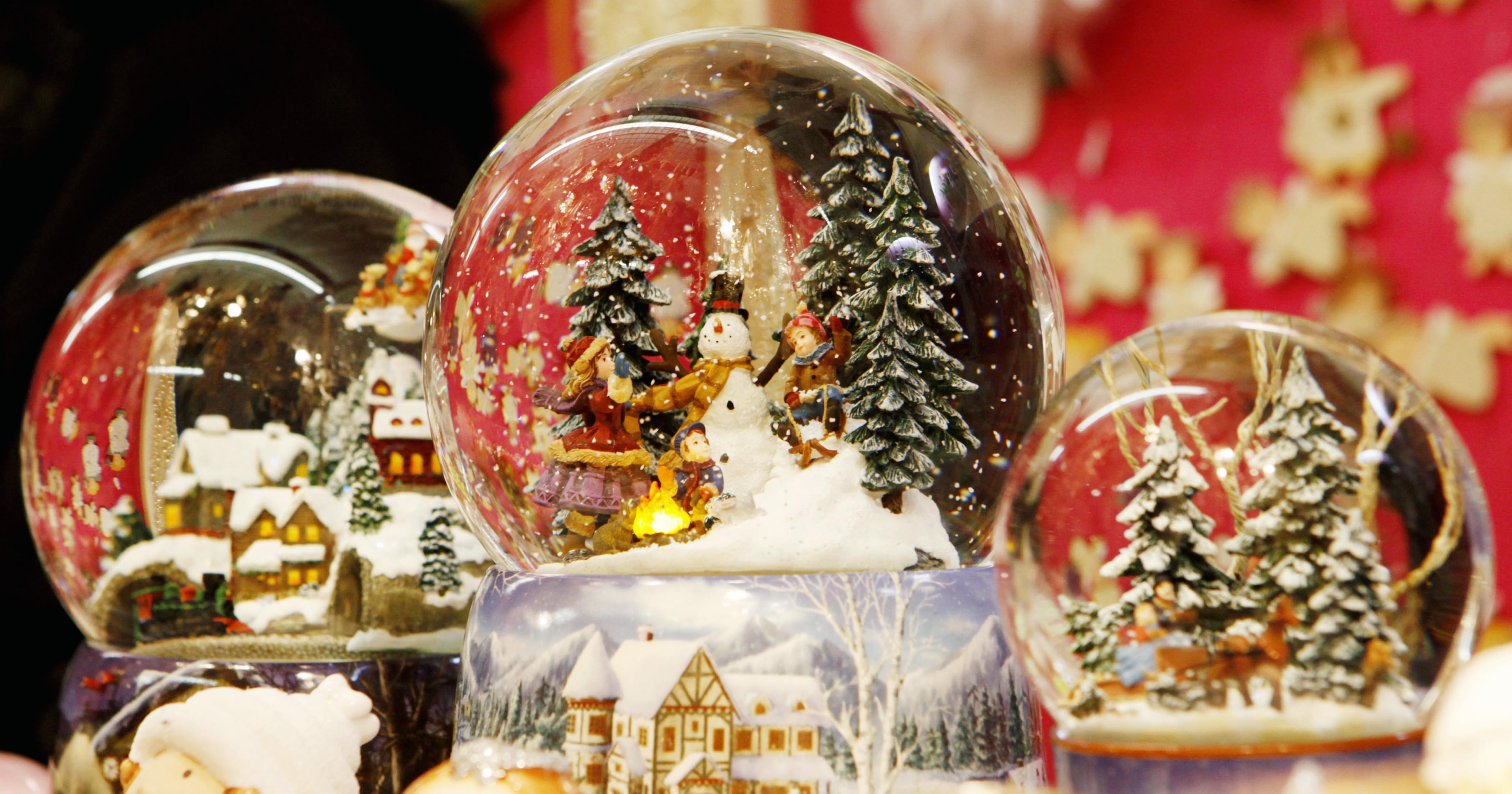 Christmas Snow Globes Wallpapers - Top Free Christmas Snow Globes