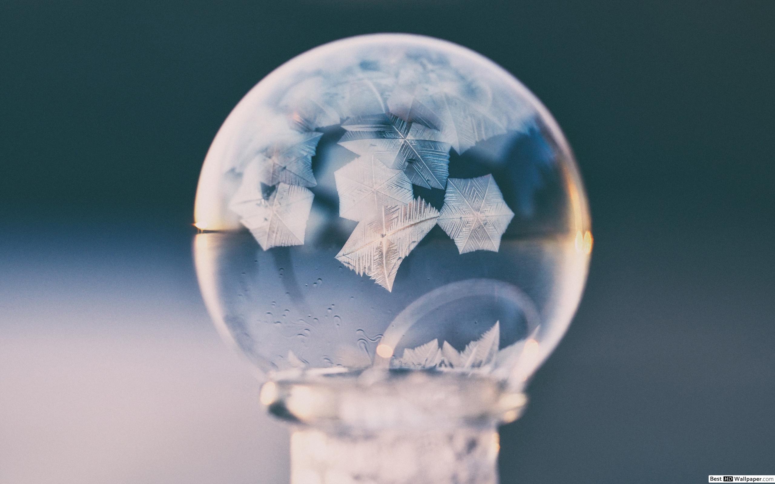 2560x1600 Winter Snow globe HD wallpaper download