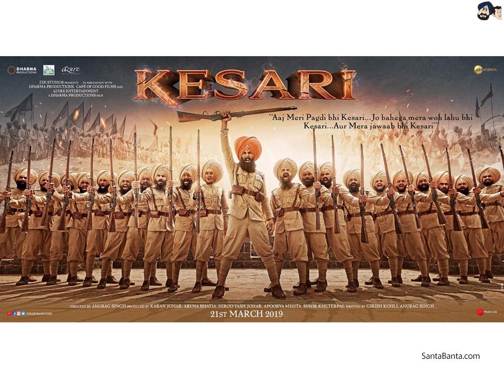 1024x768 Indian war drama, Kesari (March 2019) based on the life of Havildar Ishar Singh