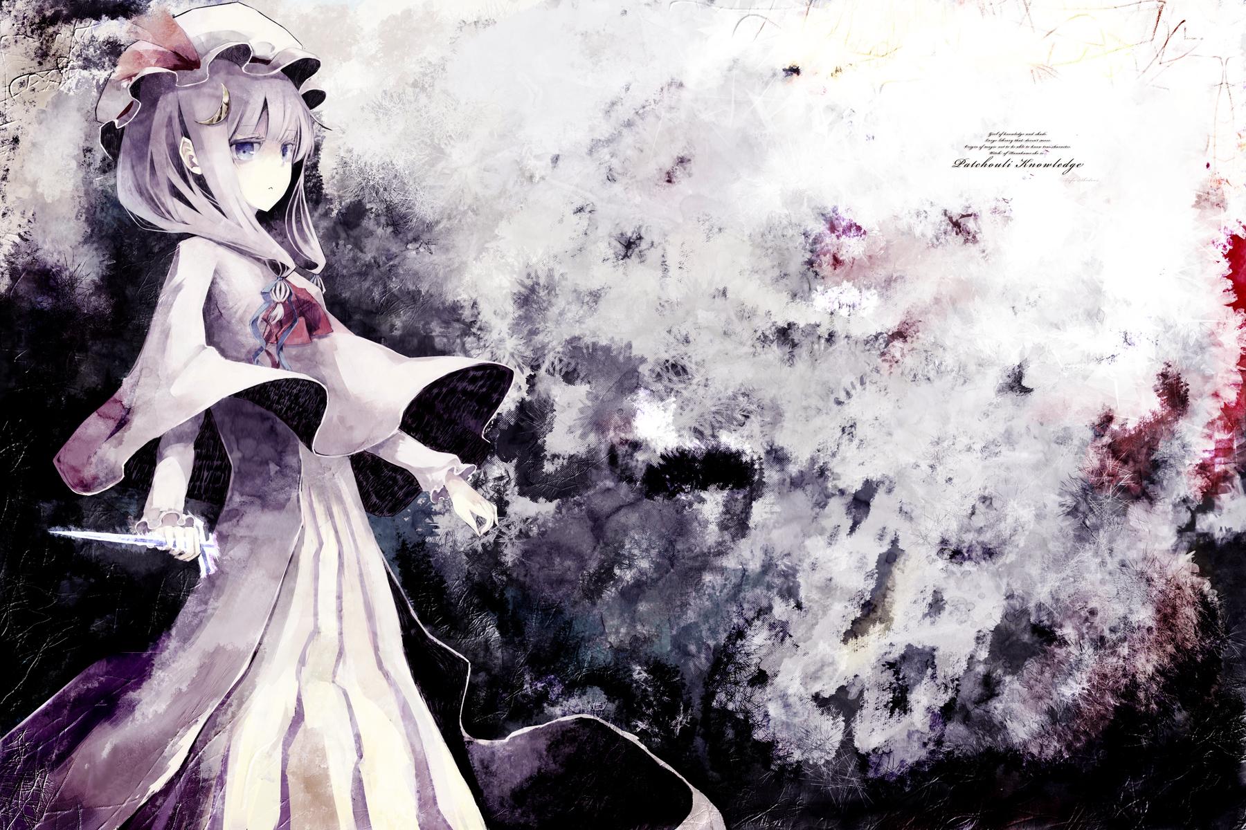 1800x1200 patchouli, Knowledge, Touhou Wallpaper HD / Desktop and Mobile Background