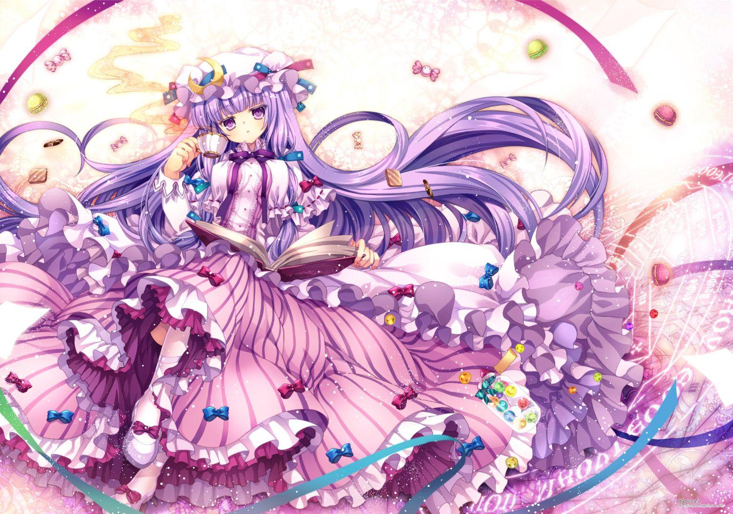 1500x1053 Patchouli Knowledge: The Wonderful World of Touhou I