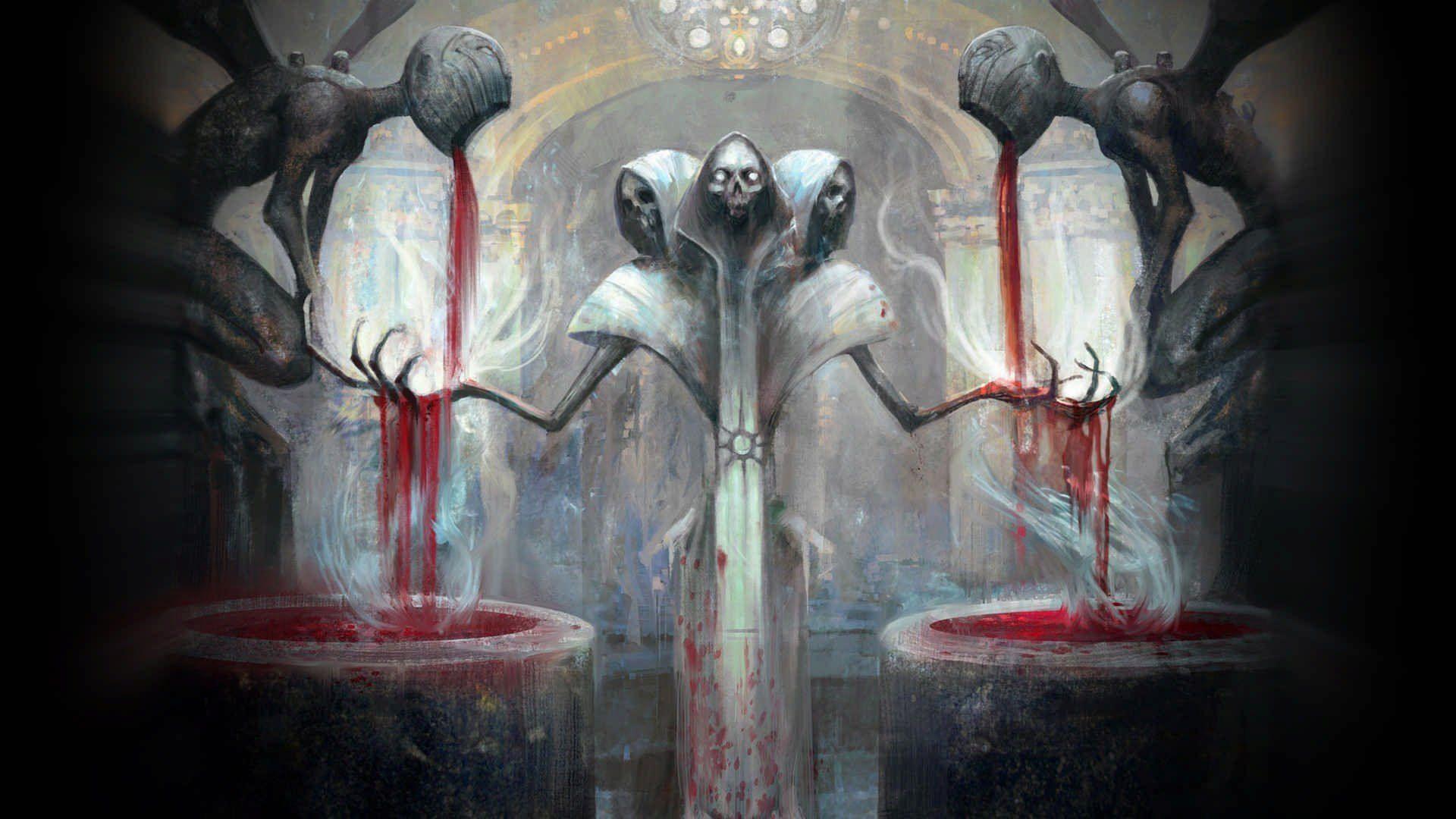 1920x1080 Dark Evil Horror Spooky Creepy Scary Wallpaper At Dark Wallpaper. Digital art fantasy, Creepy art, Fantasy art