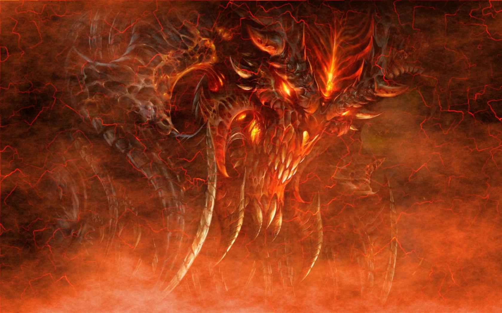 1680x1050 Demon Wallpaper for Desktop Free