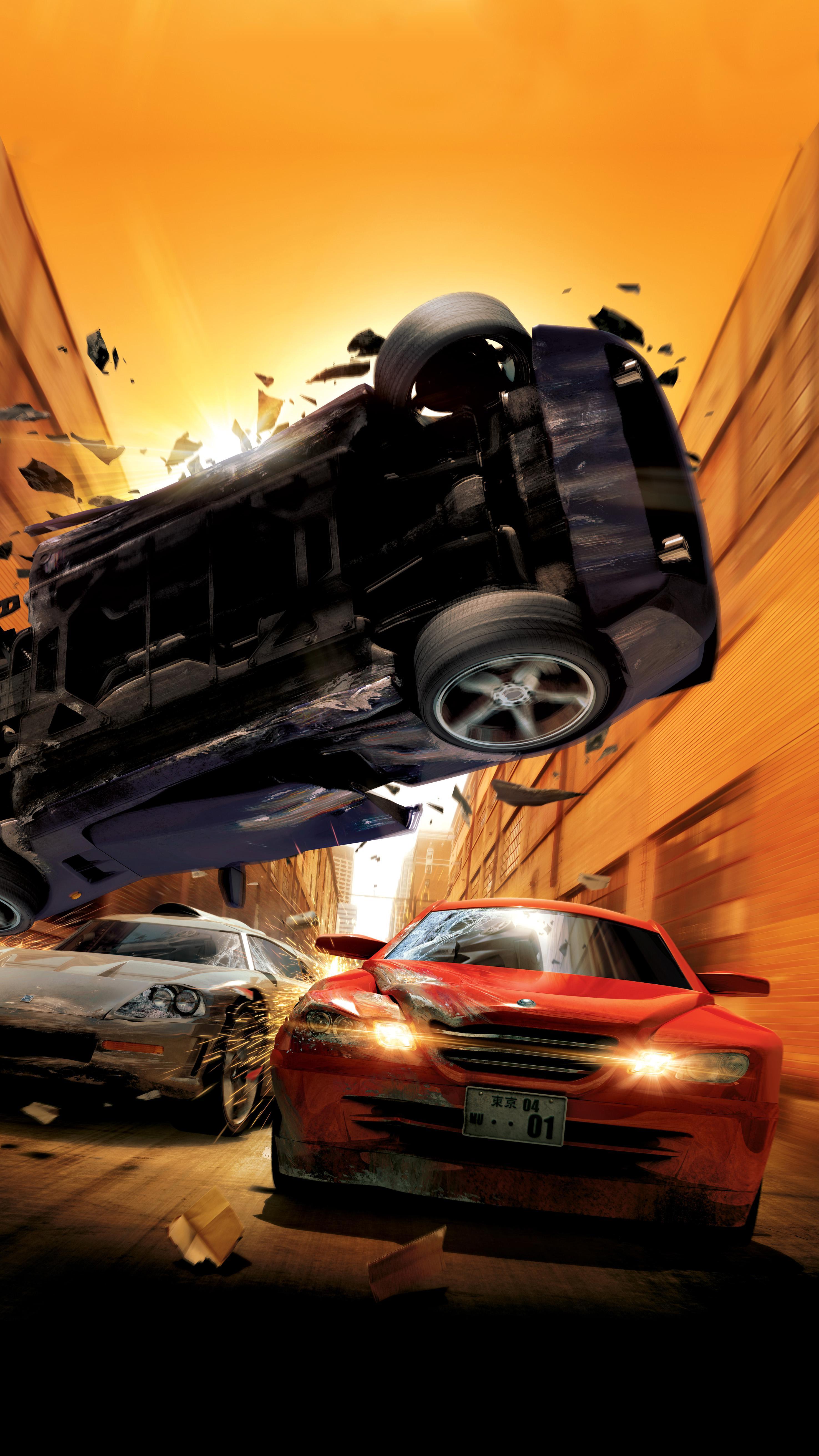 2952x5248 I made a custom Burnout: Revenge background for your phone: Burnout