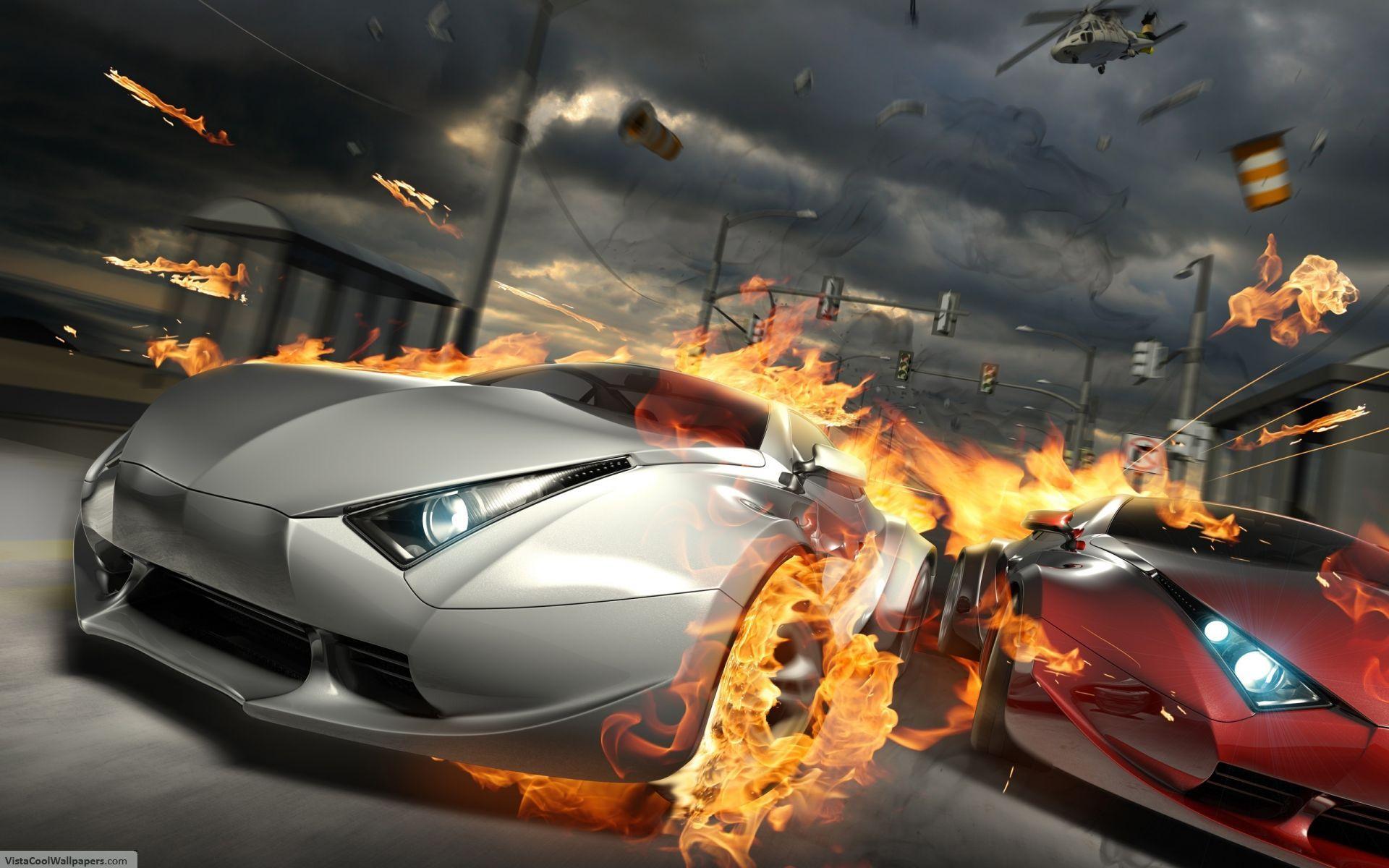 1920x1200 Games: Burnout Revenge, desktop wallpaper nr. 56370