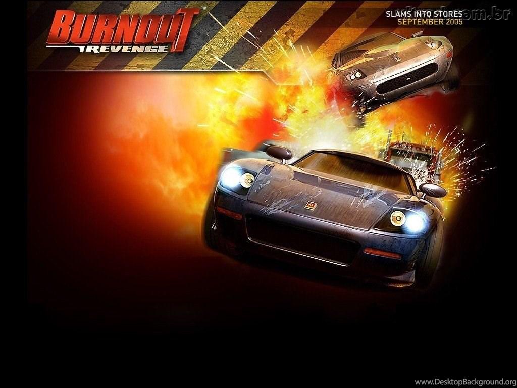 1024x768 Papel De Parede Burnout Revenge Desktop Background