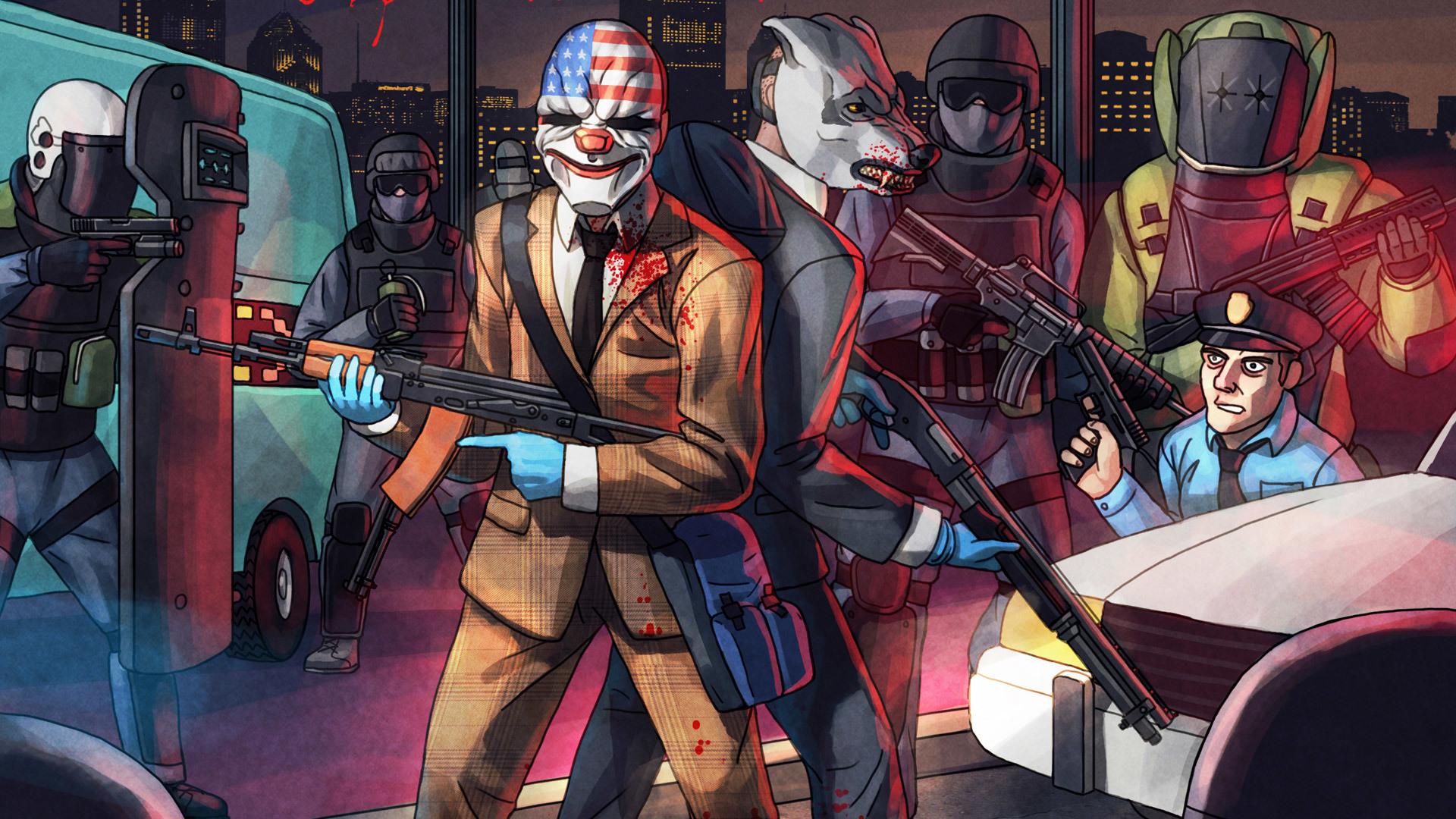 1920x1080 Payday 2 Dallas And Wolf Wallpaper, HD Games 4K Wallpaper, Image, Photo and Background