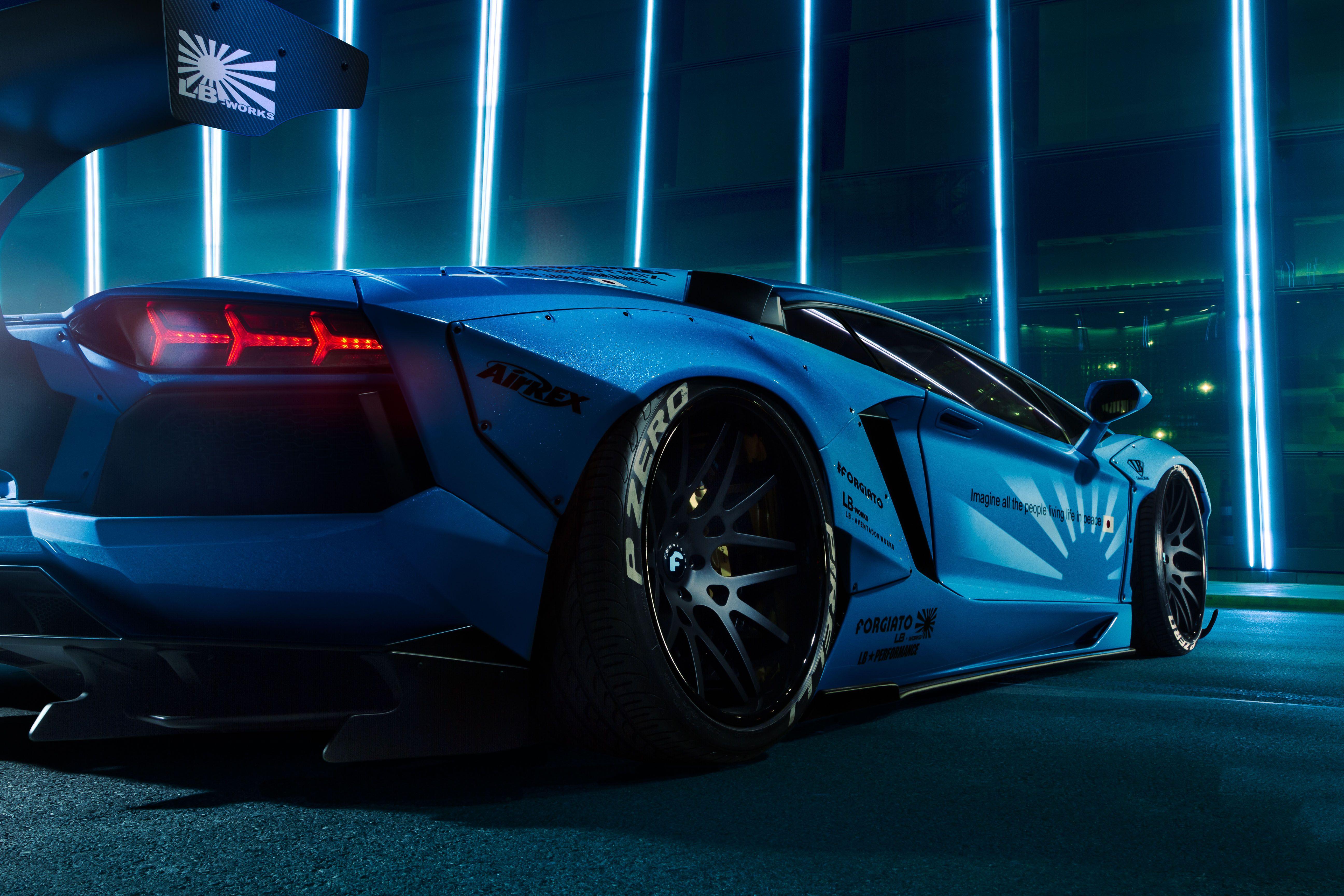 Blue Lamborghini Aventador Wallpapers - Top Free Blue Lamborghini