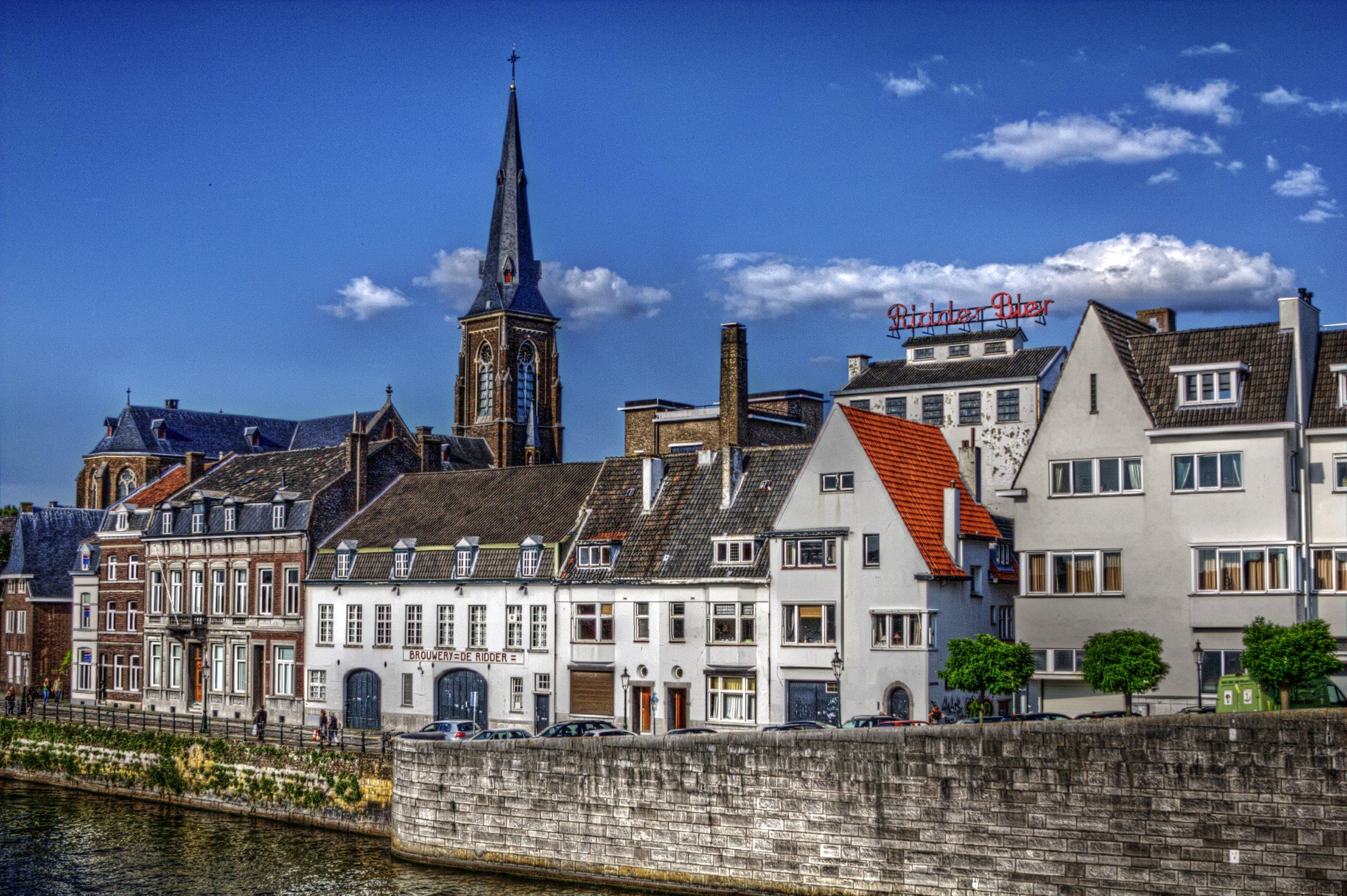 2705x1800 netherlands, Houses, Sky, Street, Maastricht, Cities Wallpaper HD / Desktop and Mobile Background