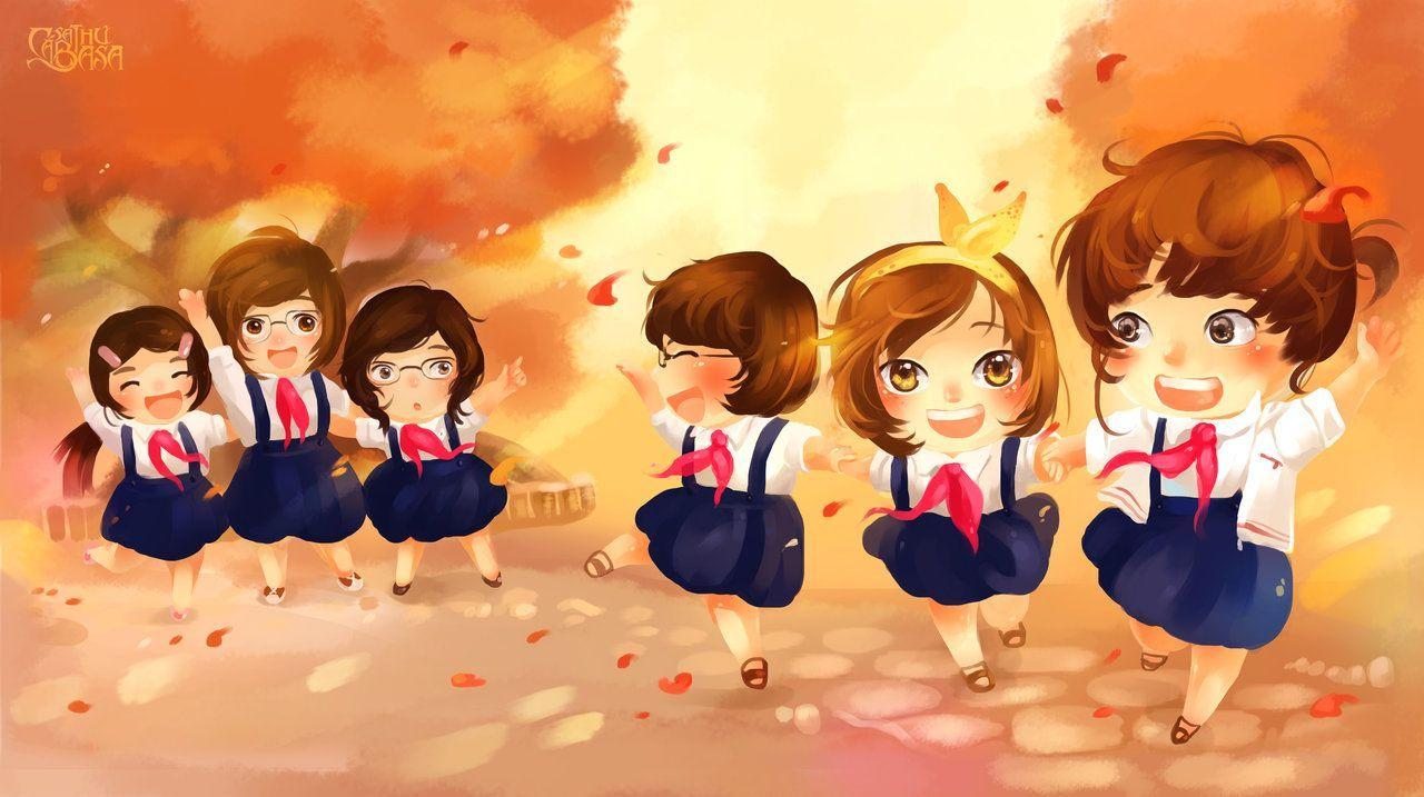 10 Two Anime Girl Best Friends Wallpaper Orochi Wallpaper