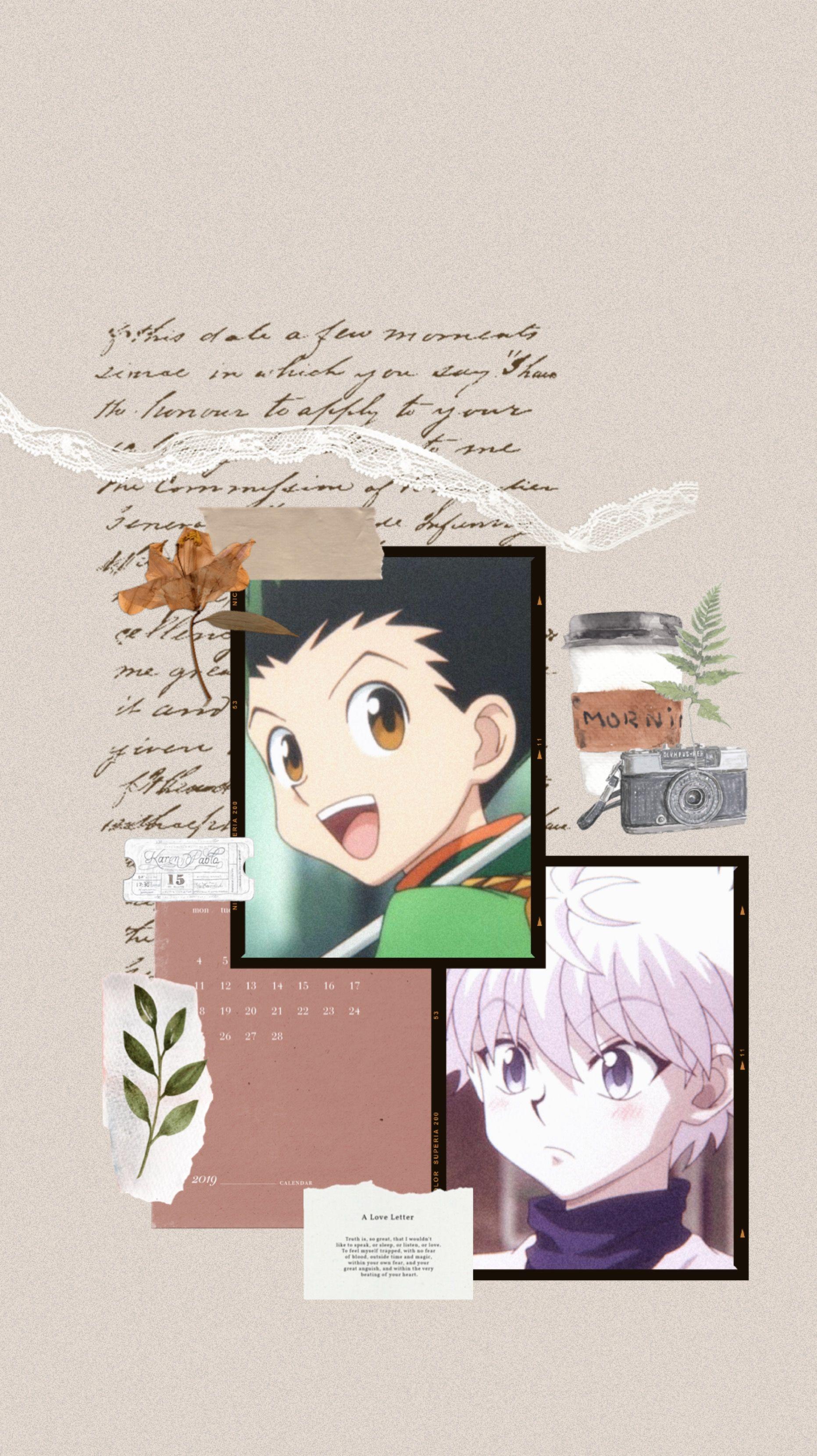 1863x3321 killua & gon