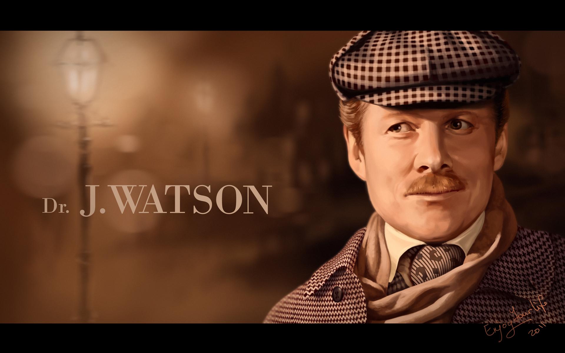 1920x1200 V. Solomin as Dr. J. Watson Holmes Wallpaper
