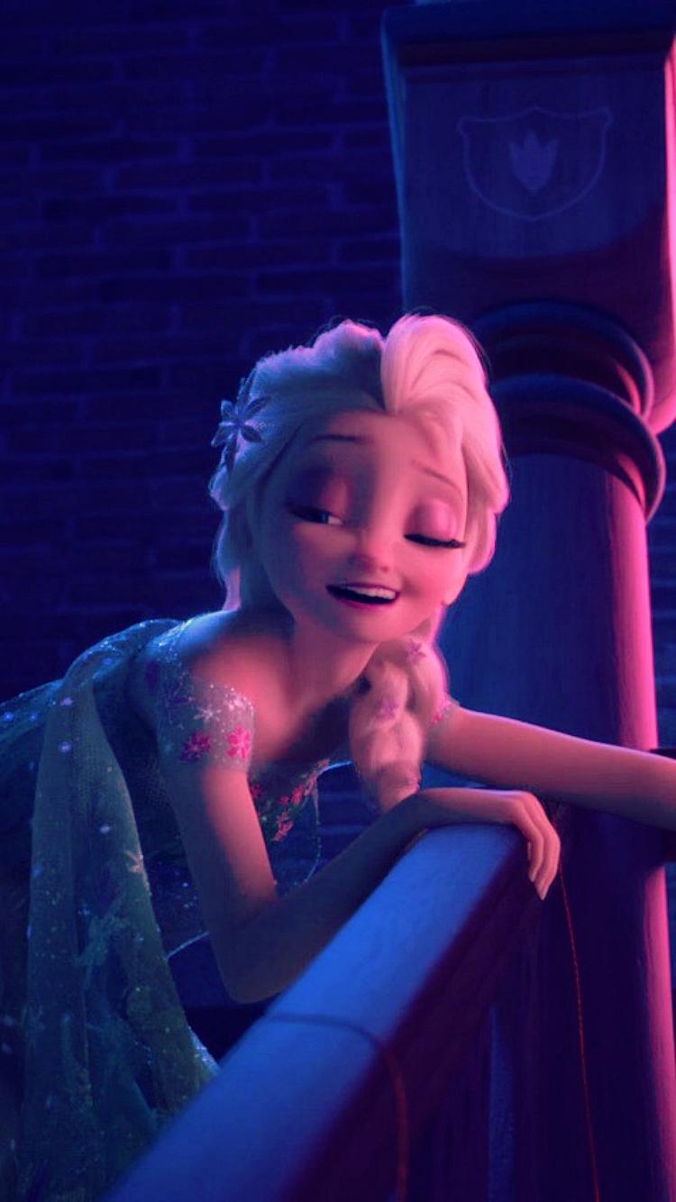 750x1334 Frozen Fever Elsa Phone Wallpaper Fever Photo