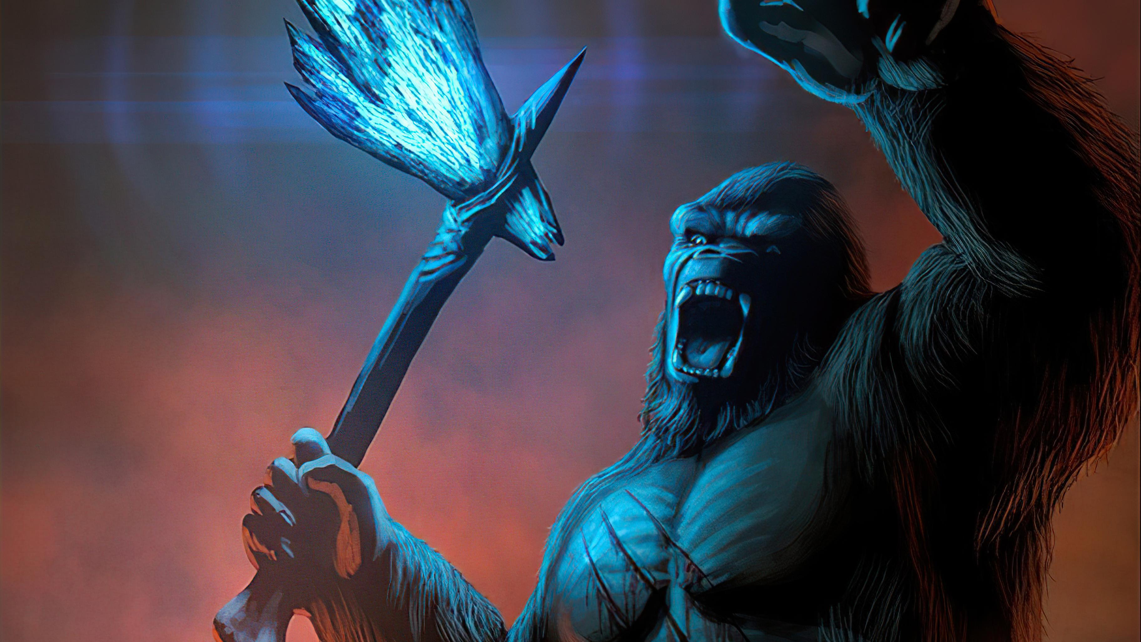 3644x2050 King Kong Fanart 4k, HD Movies, 4k Wallpaper, Image, Background, Photo and Picture