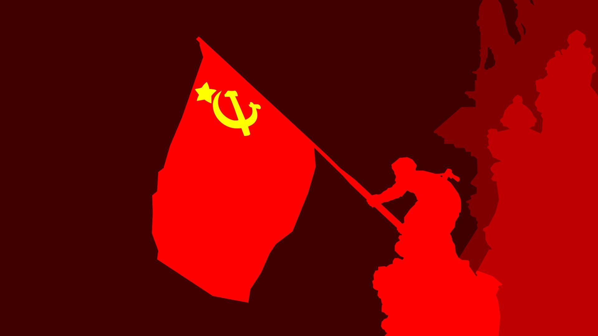 1920x1080 Communist Flag Wallpaper