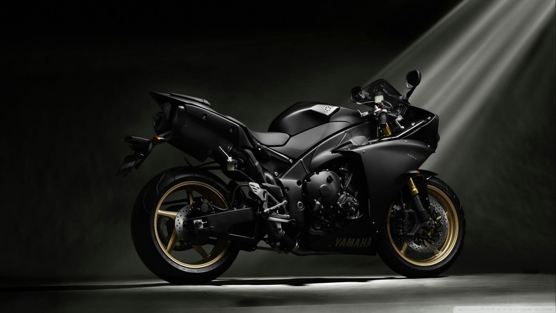 1920x1080 Black and gray sports bike wallpaper, Yamaha YZF, motorcycle, Yamaha Black • Wallpaper For You HD Wallpaper For Desktop & Mobile