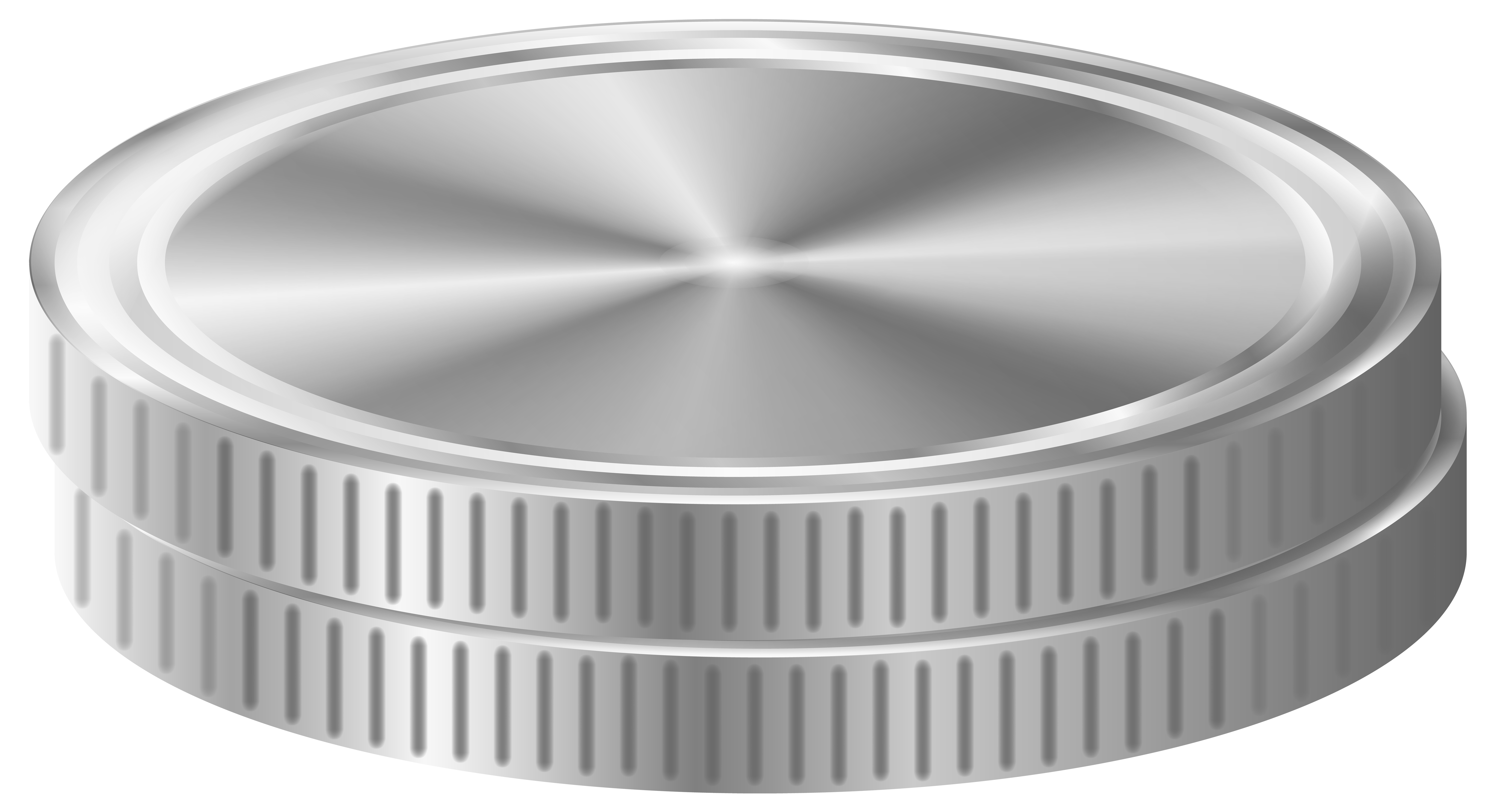 8000x4338 Silver Coins PNG Clip Art Image​-Quality Image and Transparent PNG Free Clipart