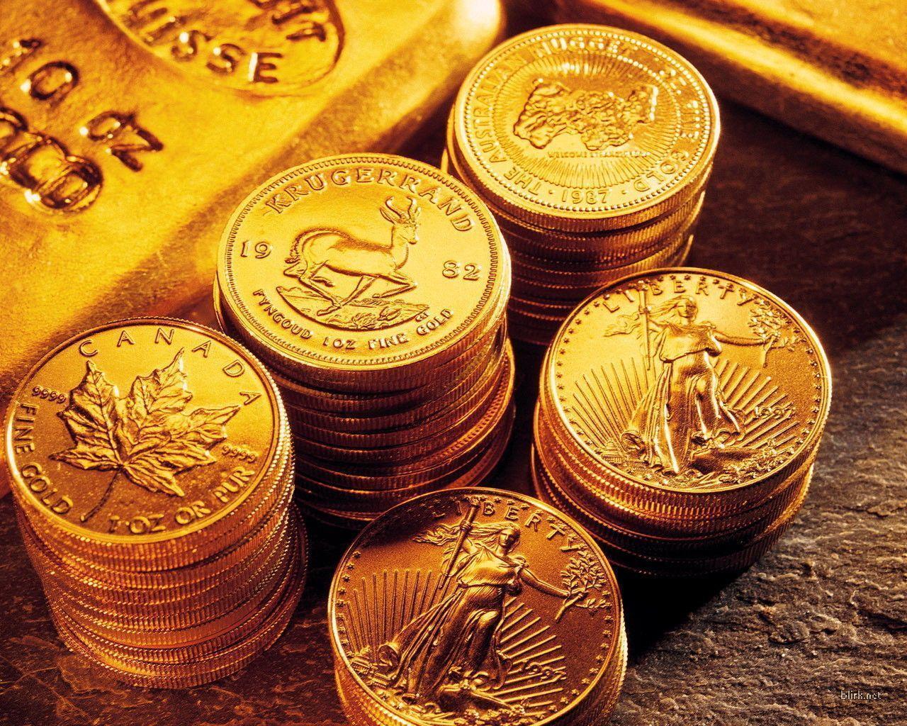 1280x1024 Coins Wallpaper