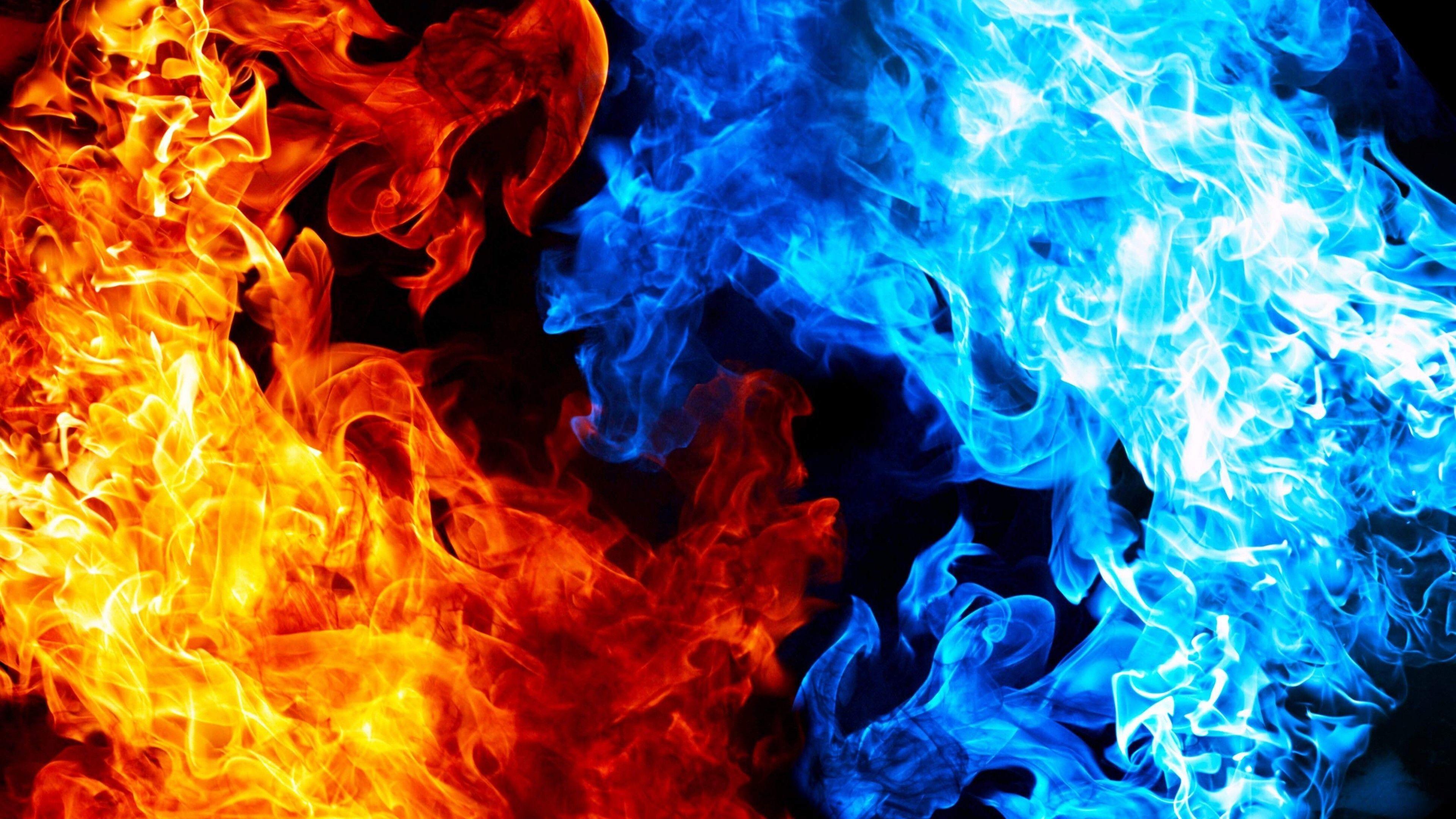 3840x2160 Flame Wallpaper, HD Flame Background