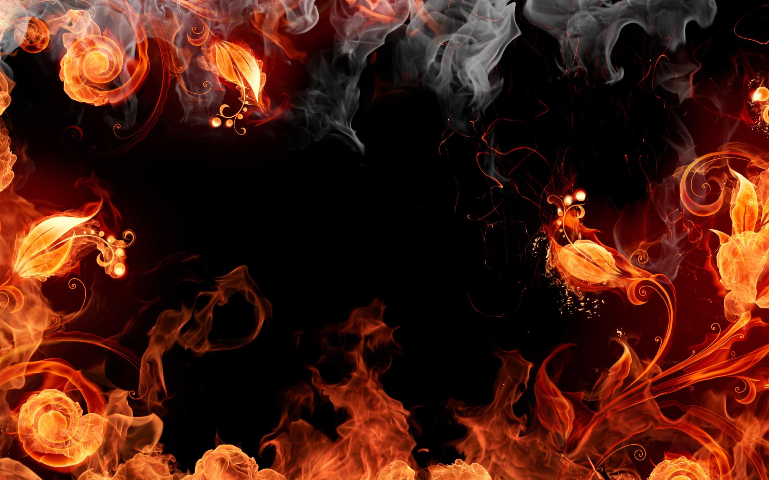 2560x1600 Flames wallpaperx1600