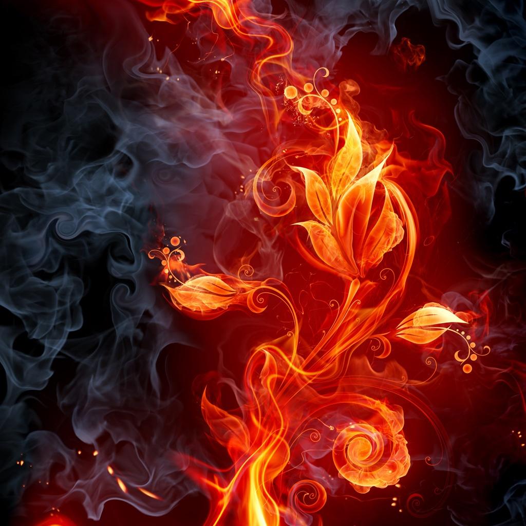 1024x1024 fire wallpaper, flame, fire, heat, red, orange