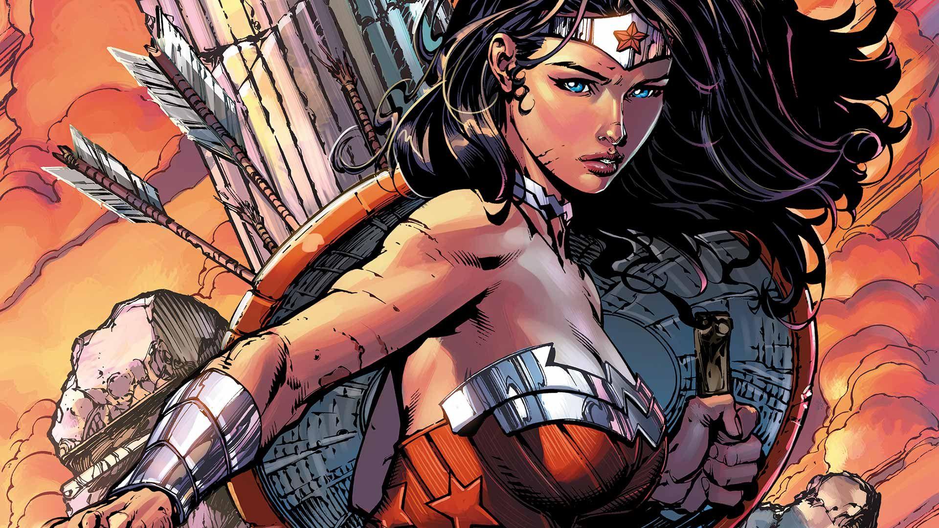 1920x1080 Original Wonder Woman Wallpaper. Wonder woman comic, Wonder woman, Wonder woman workout